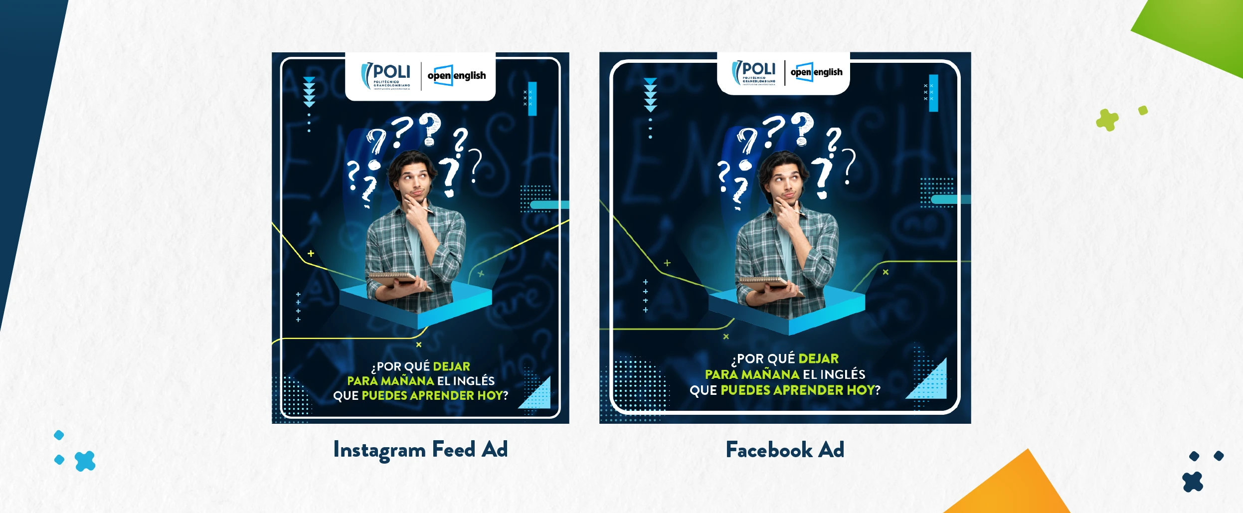 Promotional Ad for the Open English Association Course