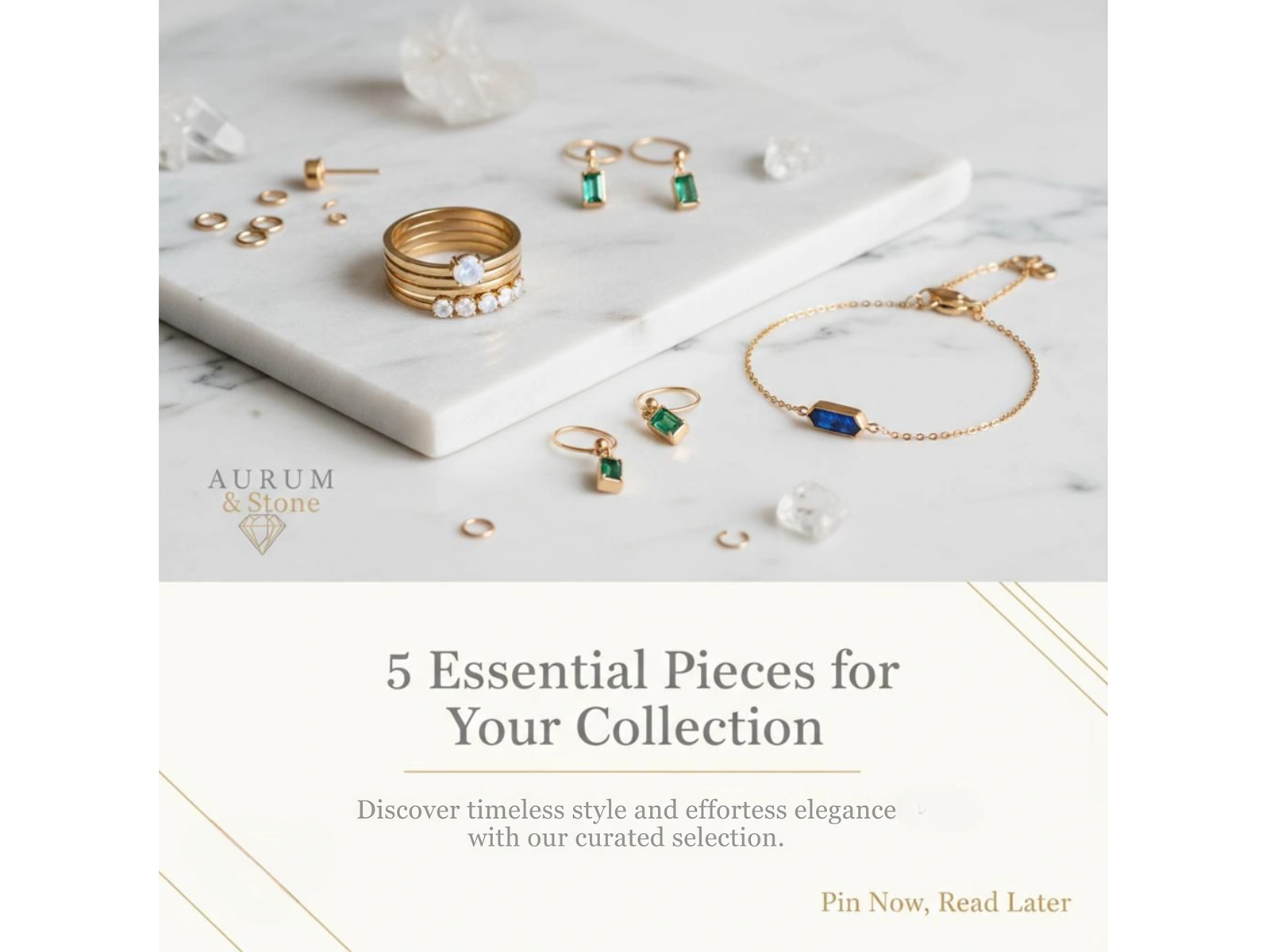 Branded Pinterest pin and a Kittl template for consistent pins