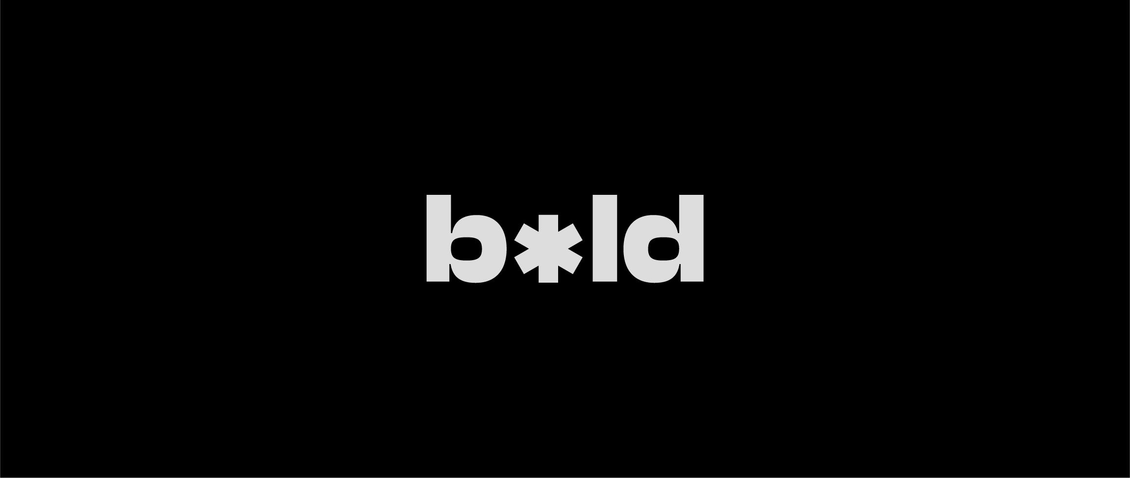 Logo concept for Bold, a banking app.