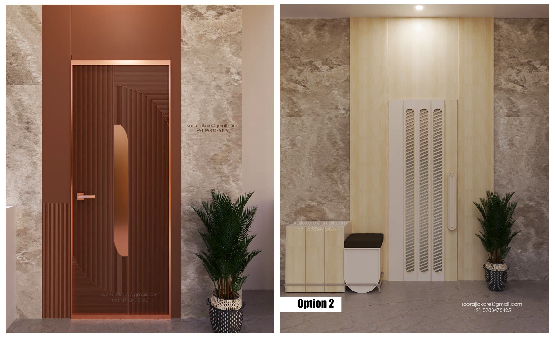 Here’s a quick behind-the-scenes video while I was working on a collaborative interior project with Bhaskar Sir. We created multiple design options for hall seating, kitchen, bedrooms, and entry concepts—each tailored to meet the client’s vision.