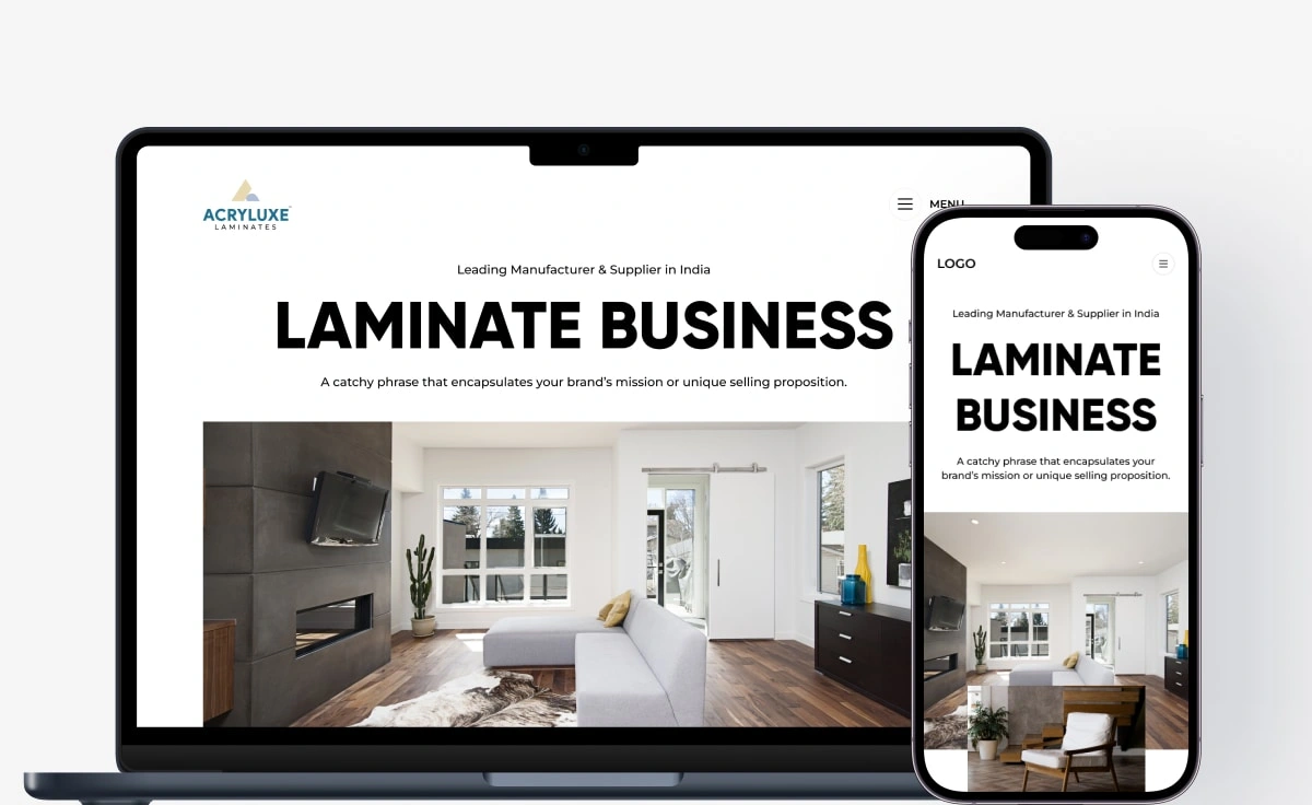Home Page Website Design