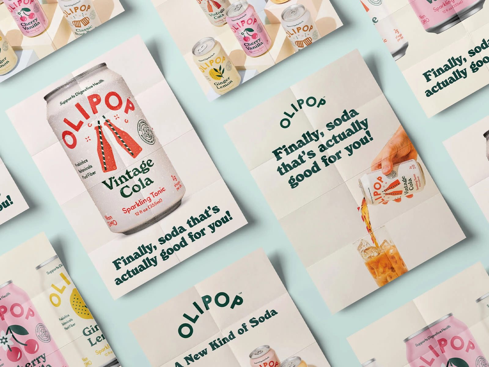 A series of in-store signage / posters