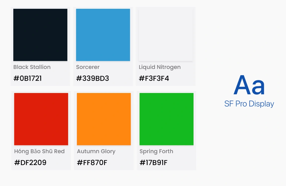 Color Palette and Typography