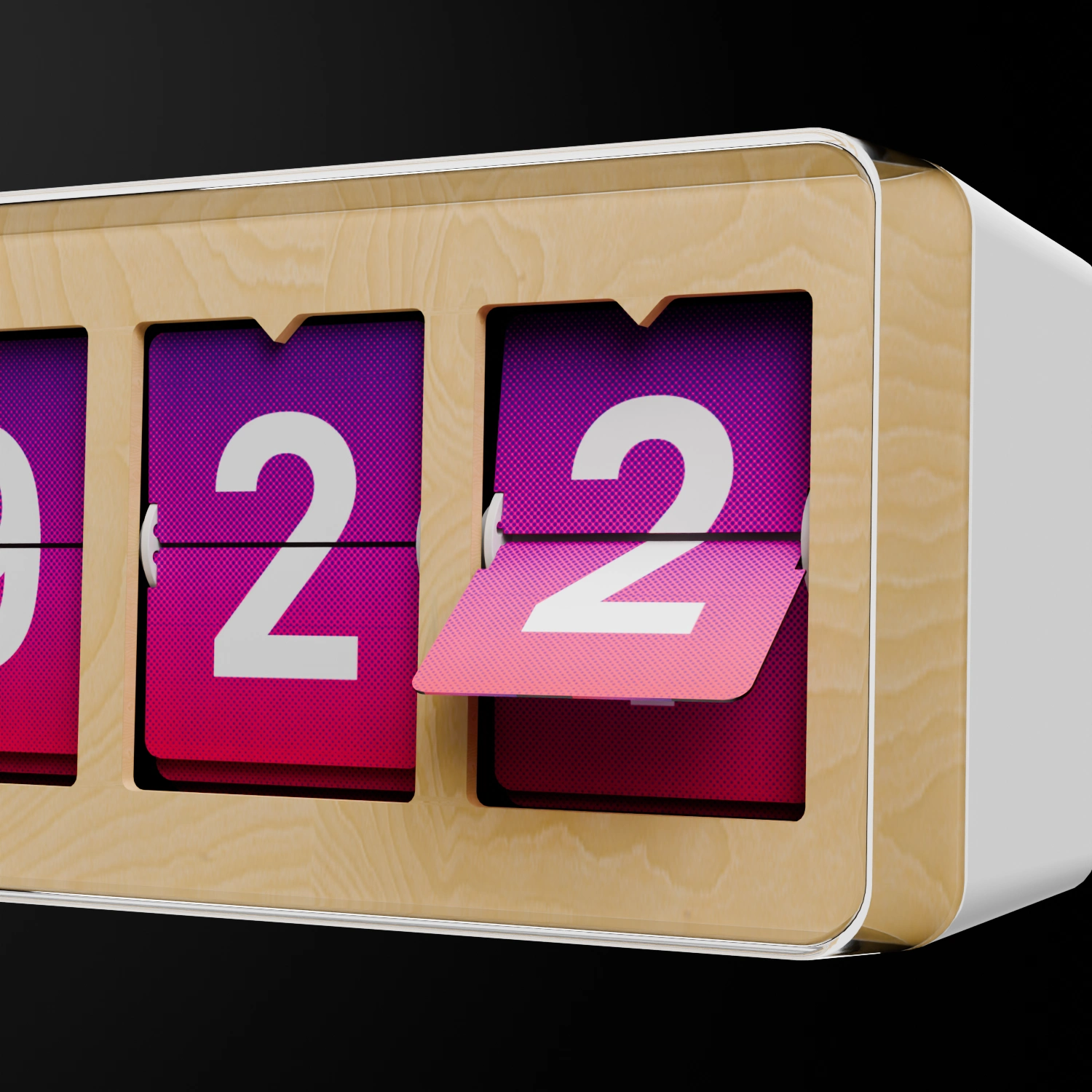 Instagram Counter - Made with Blender