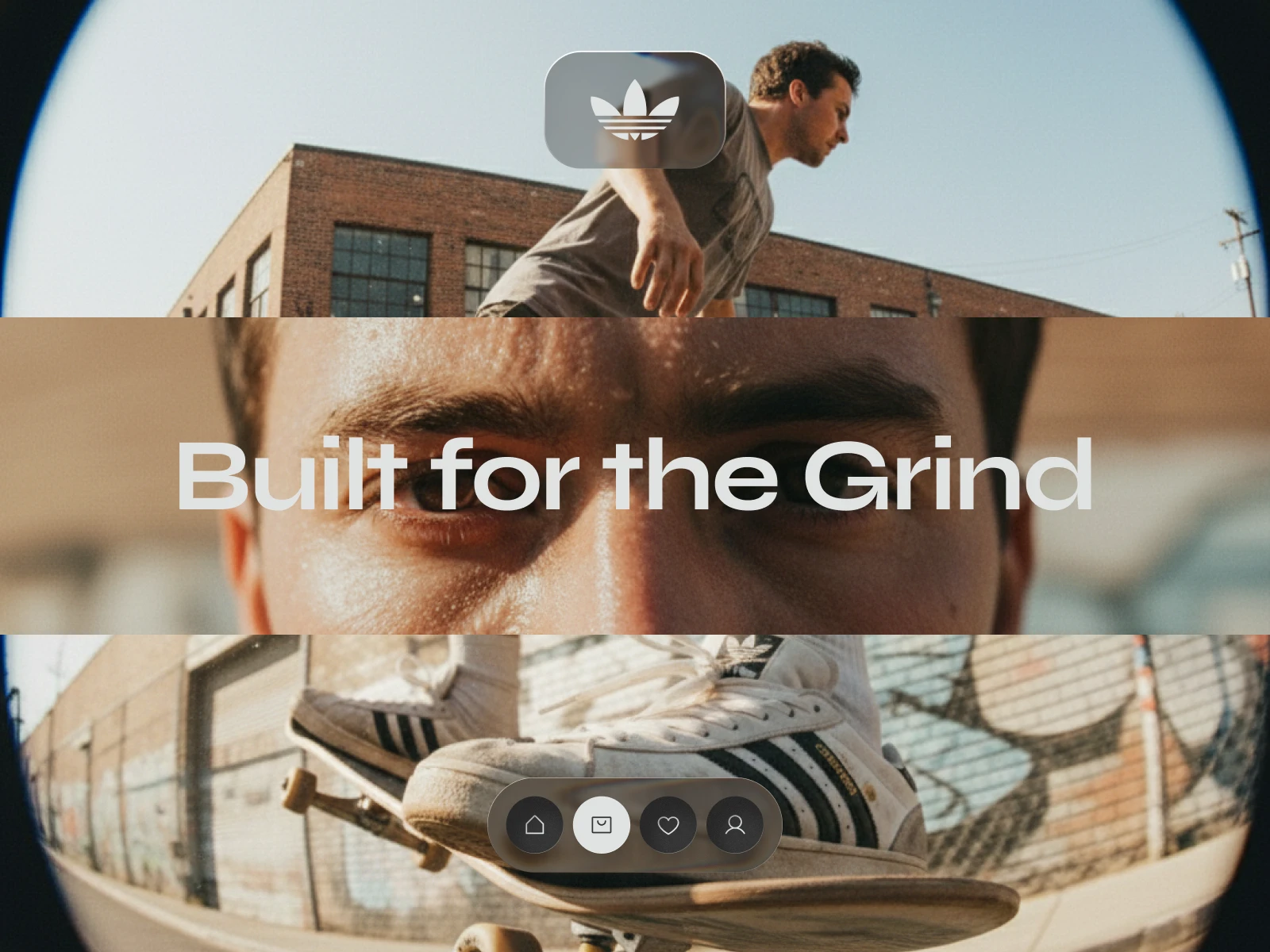 Home screen / navigation / pause screen 