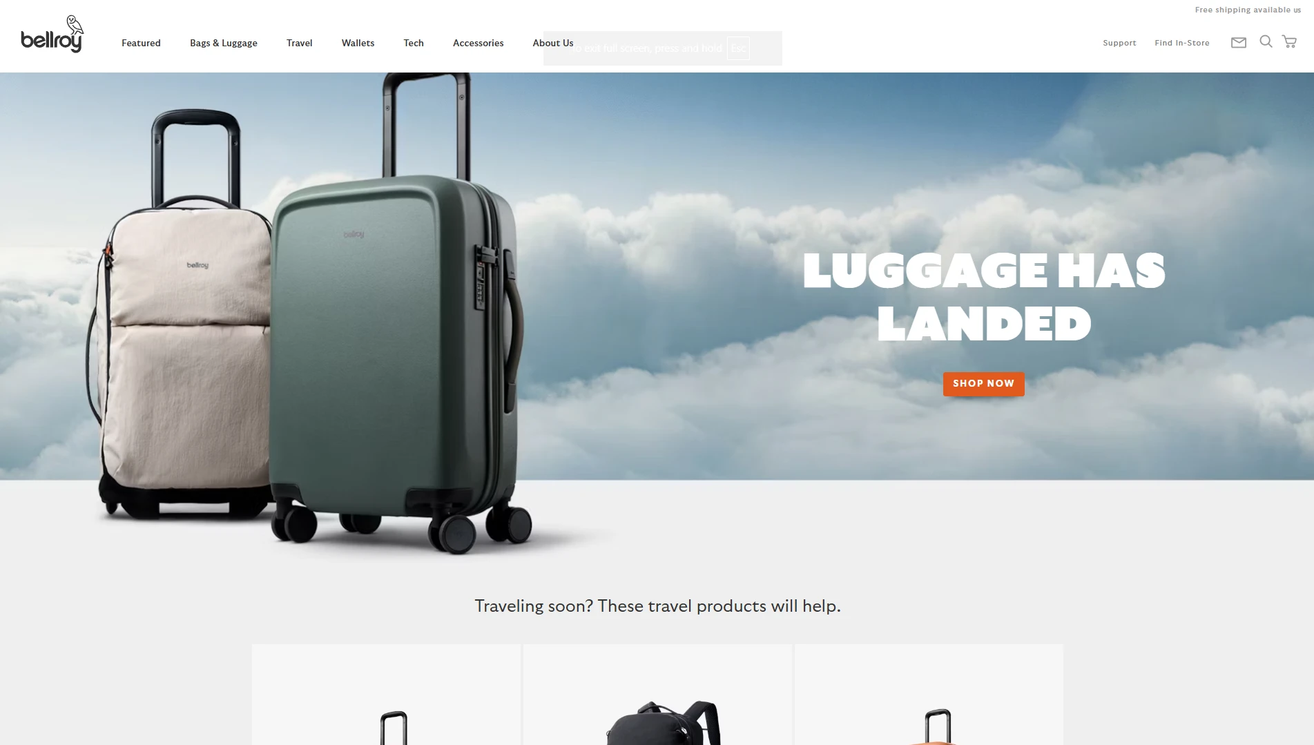 Homepage