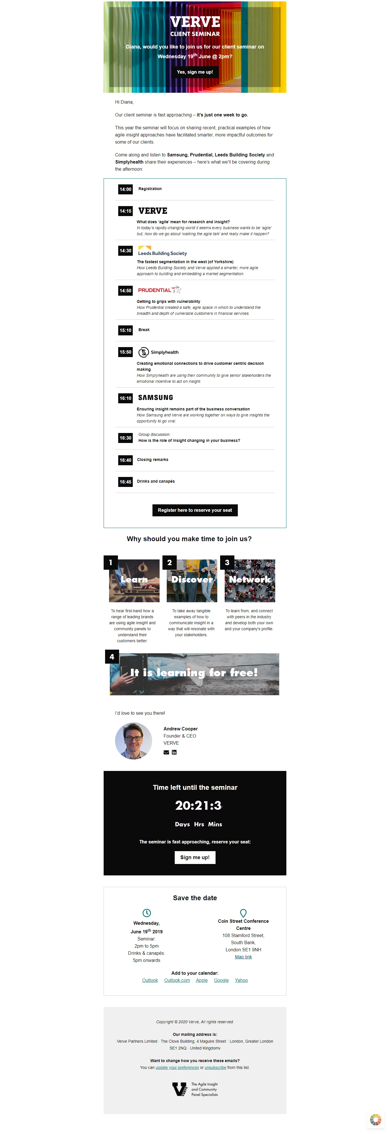 Fulll agenda email 