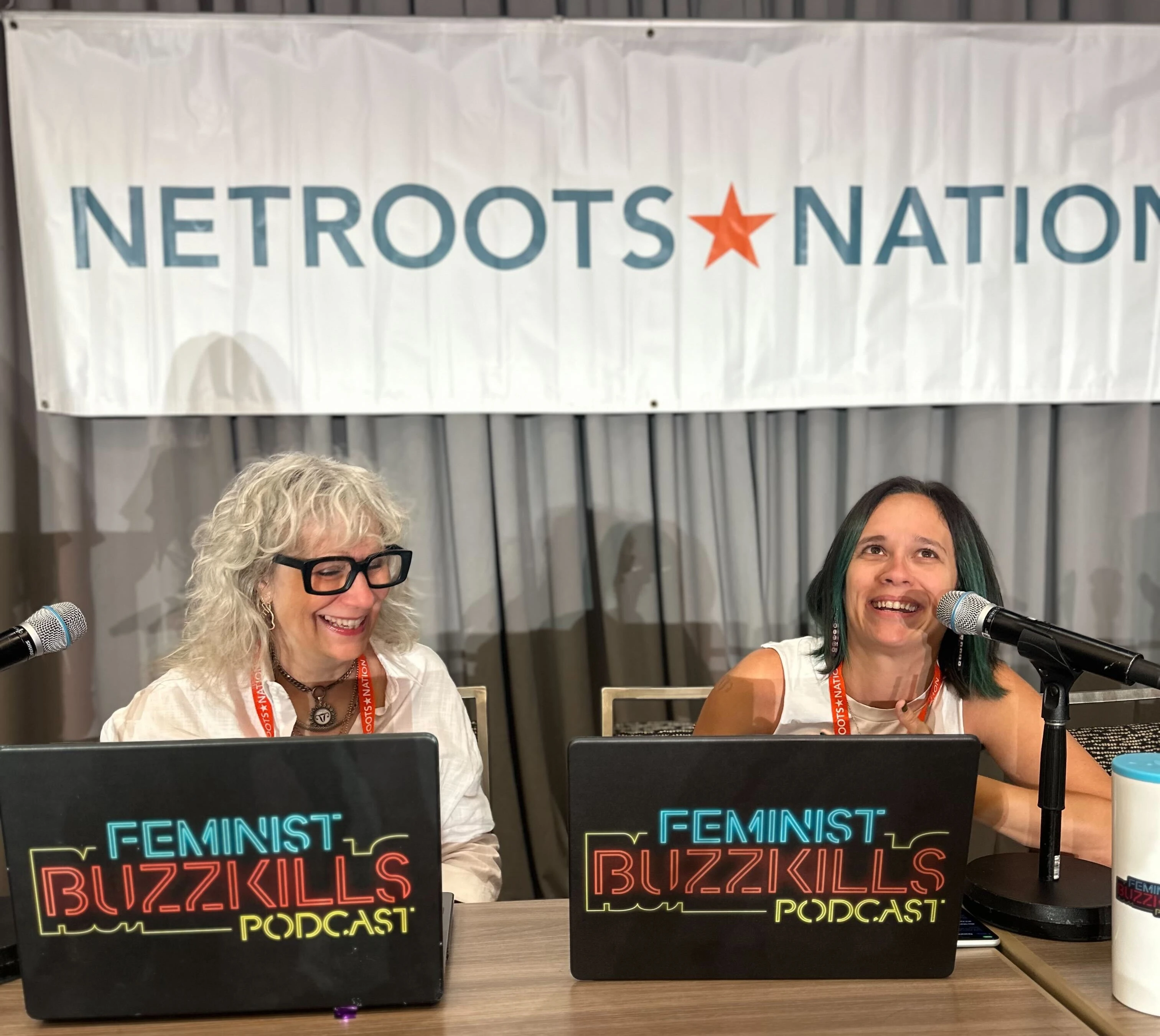 Stickers at Netroots Nation