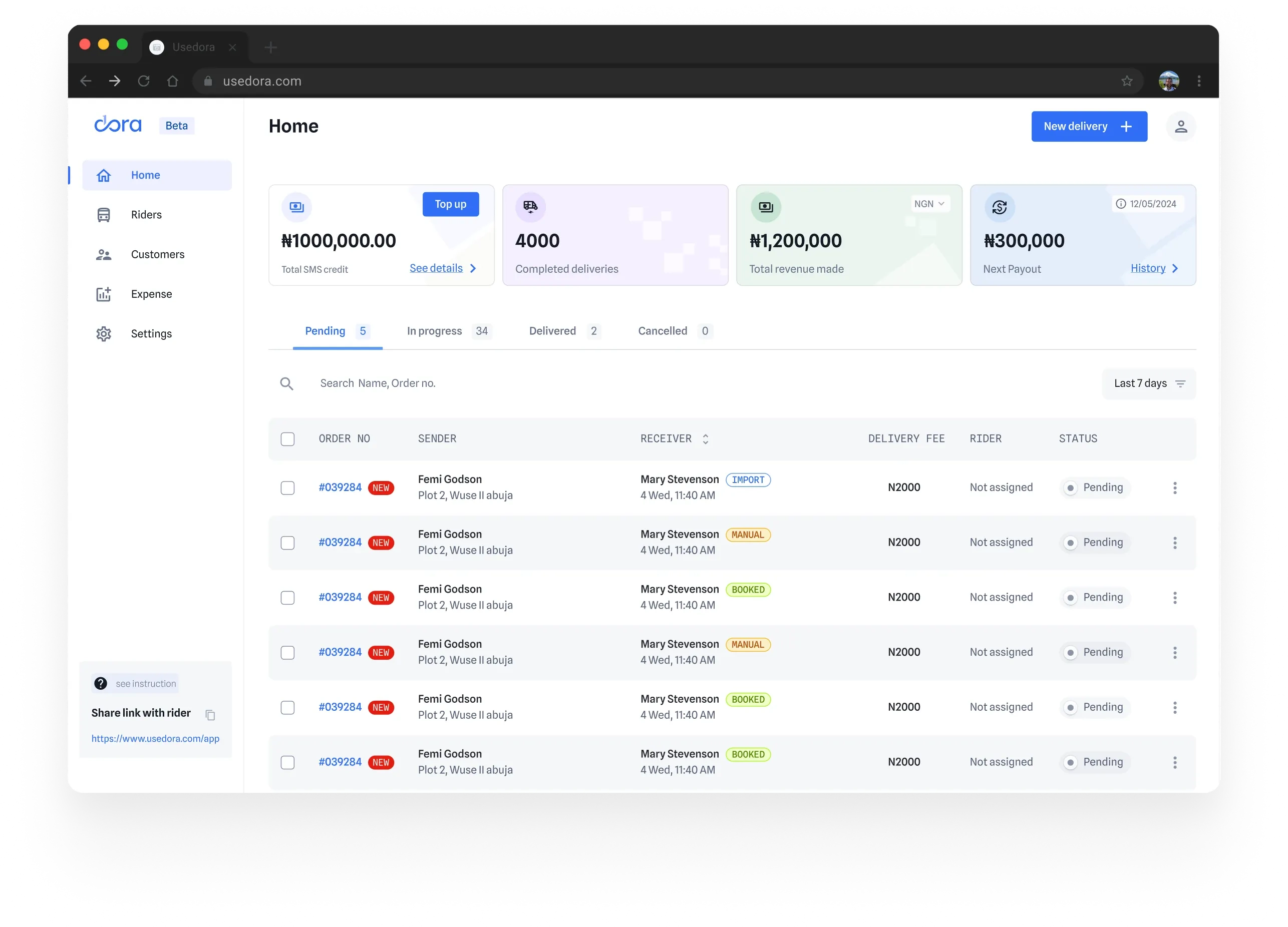 Control center for every logistics business owner