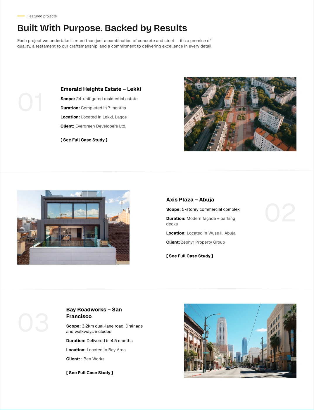 Case studies