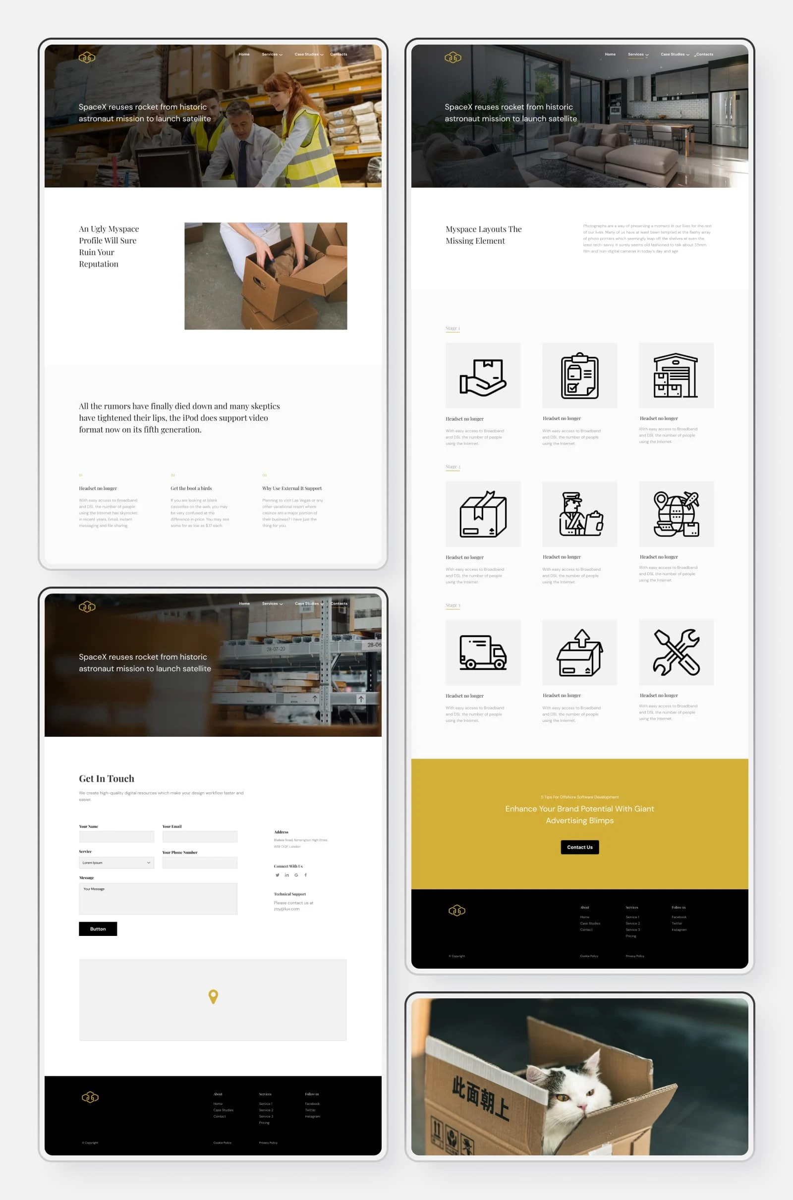 Easy-to-access contact and clean navigation mean users get what they need—fast, whether browsing or booking.
