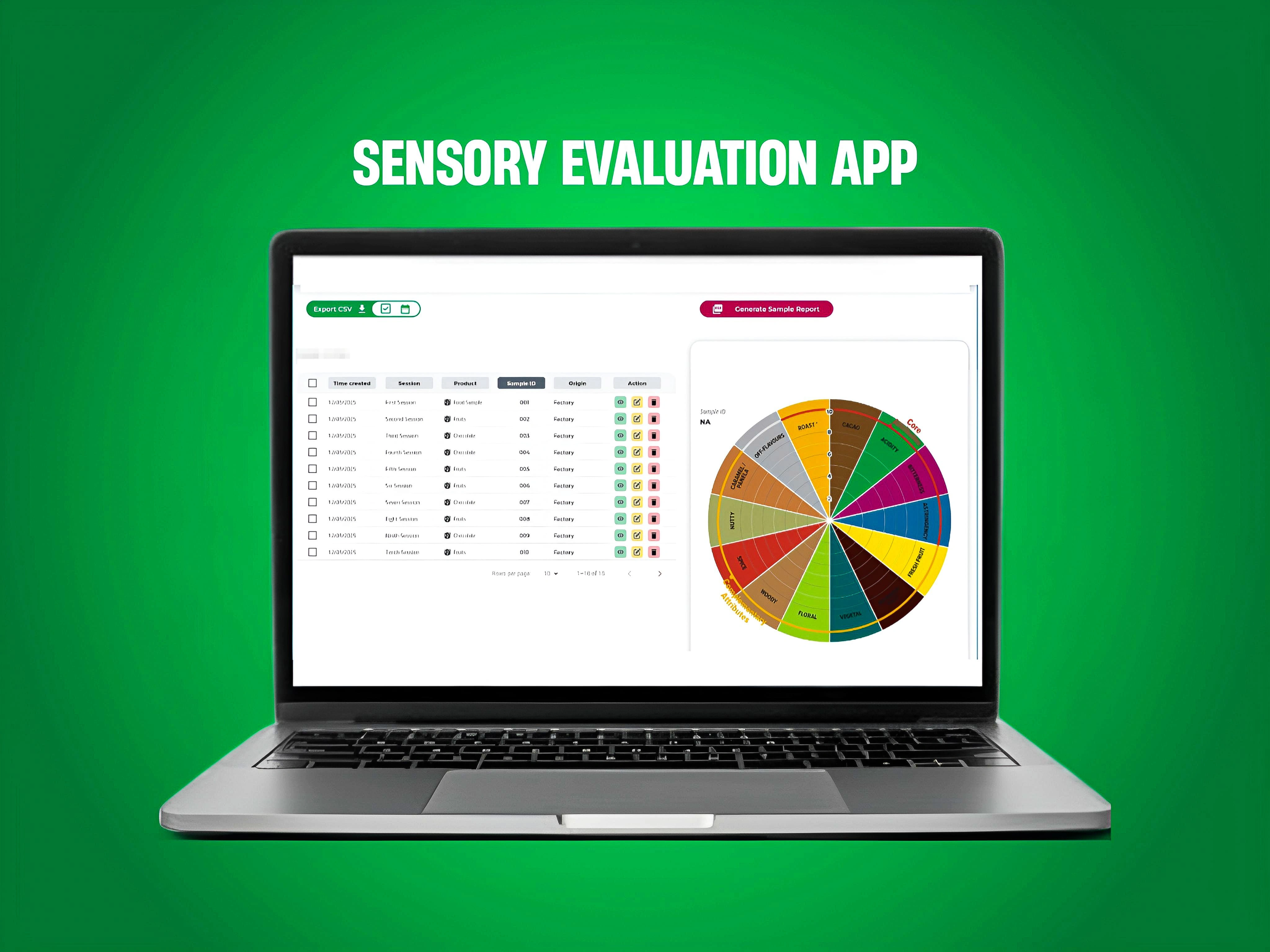 Sensory Evaluation App