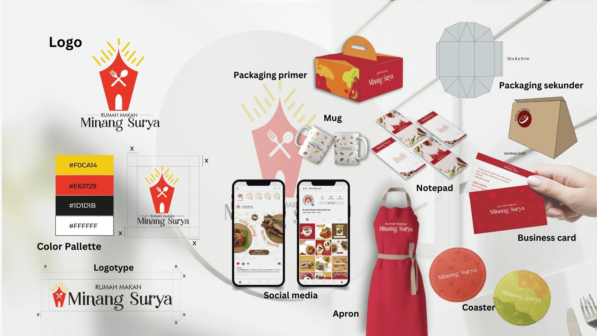 Merchandise Design for Minang Surya