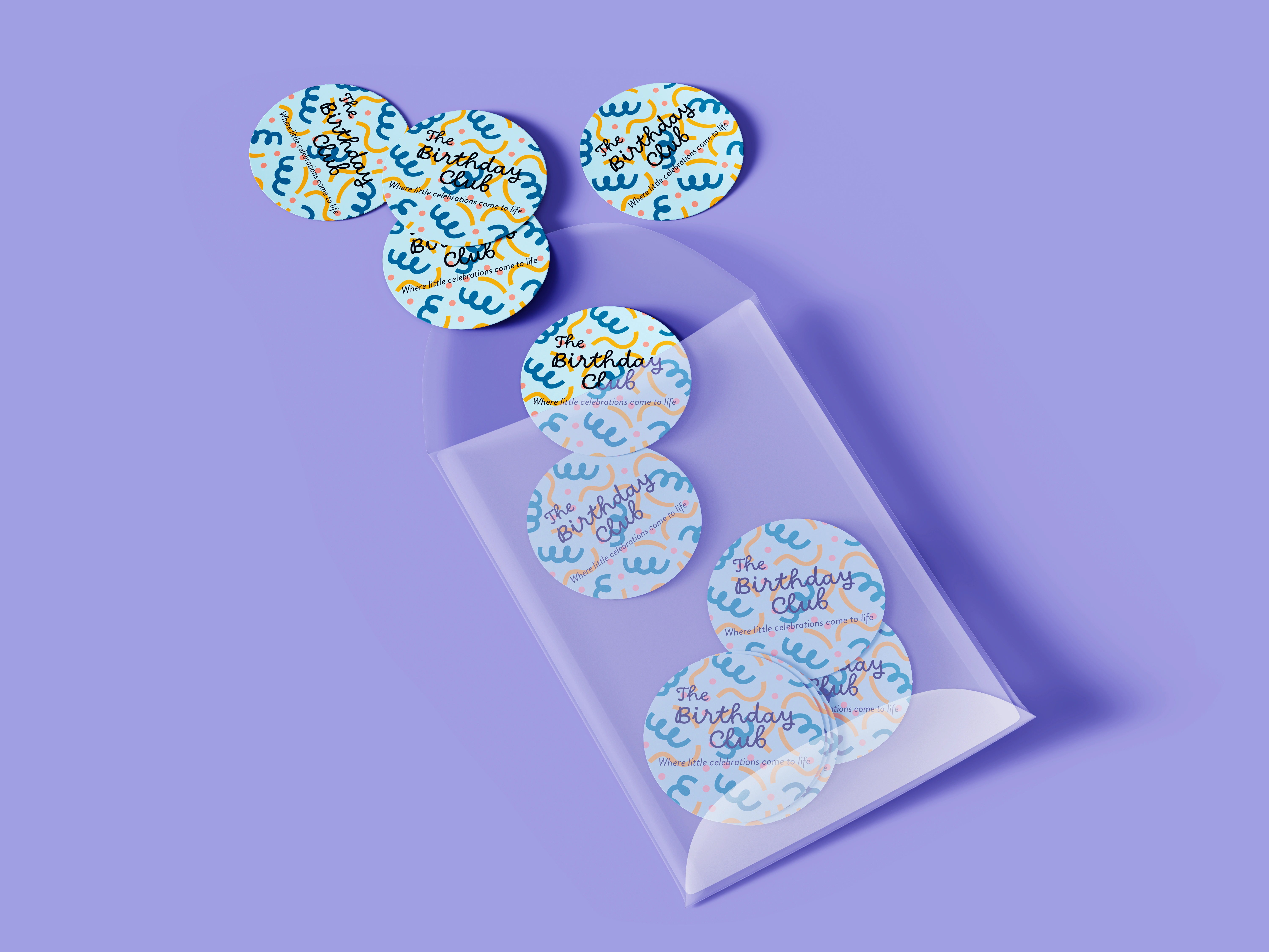 The Birthday Club Stickers