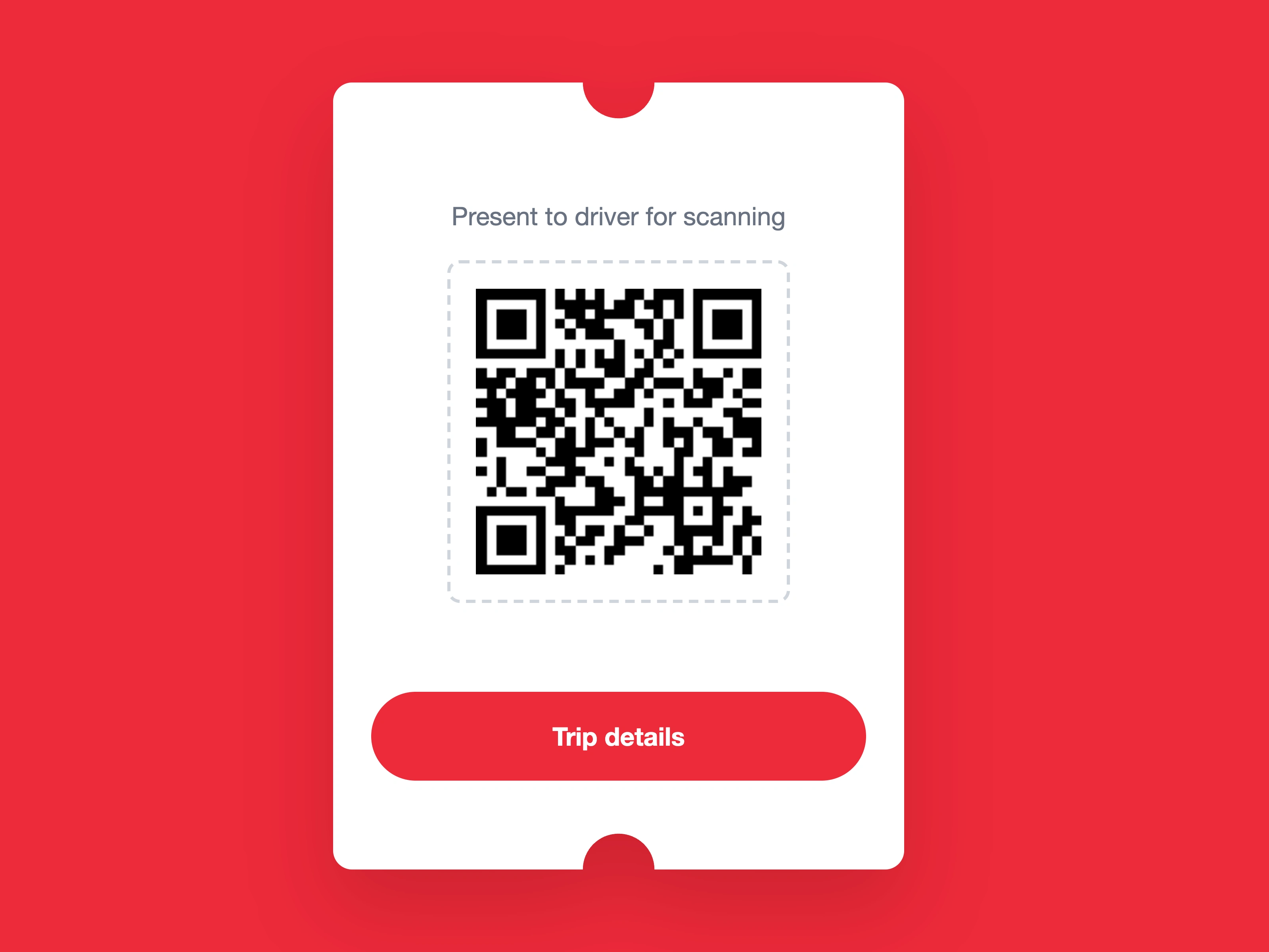 Boarding QR