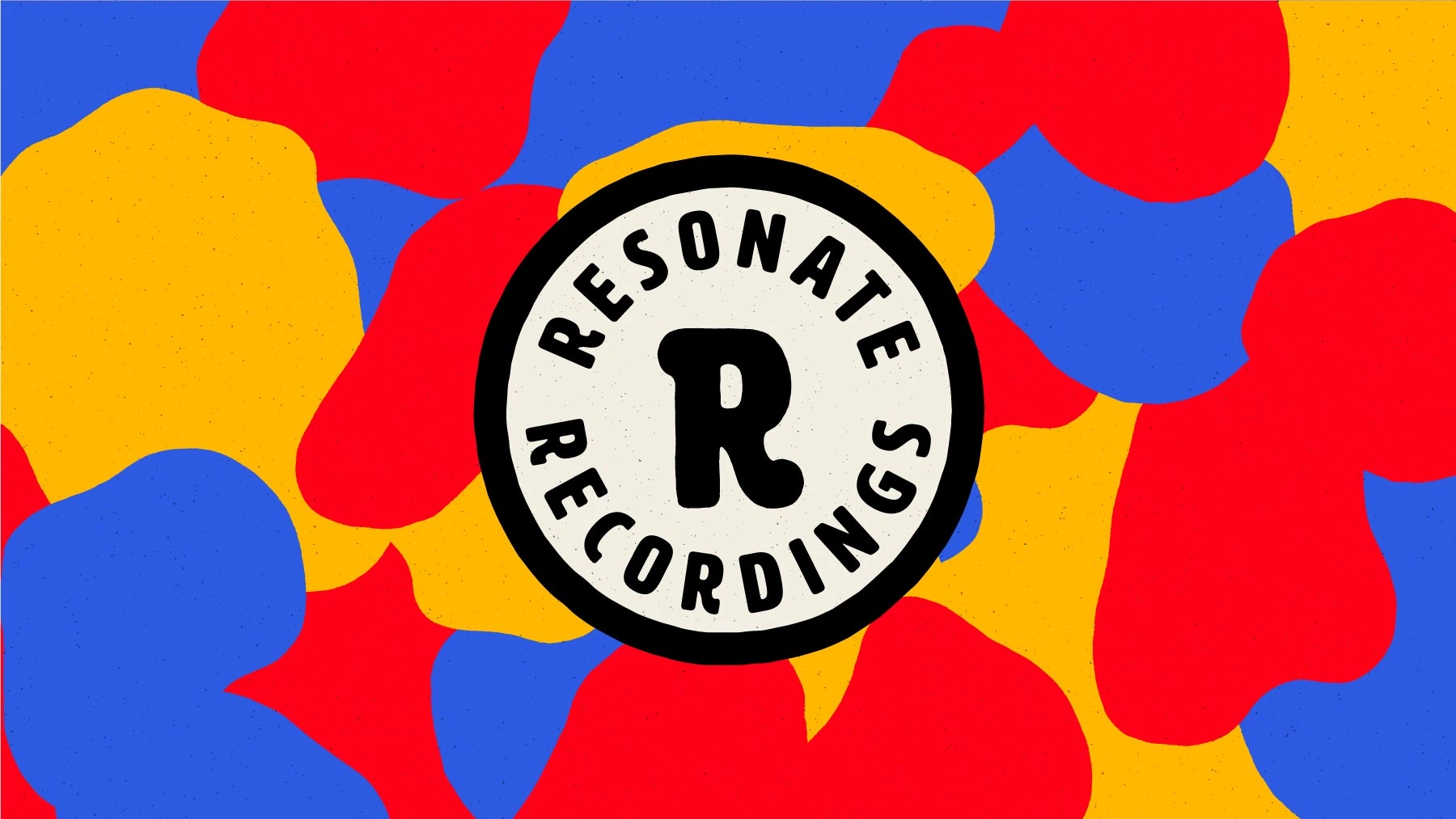 Concept 2: Badge design on pattern background.