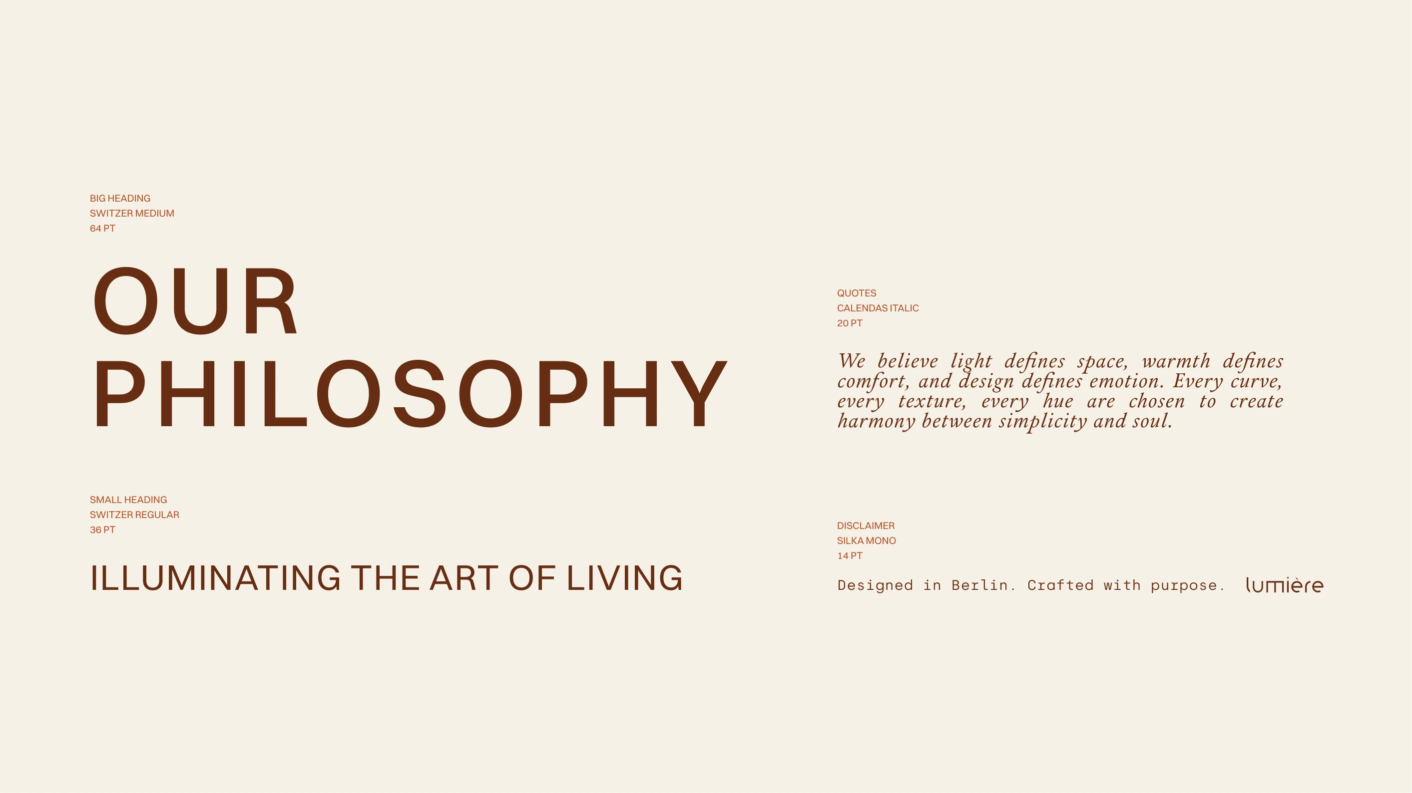 Brand Typography
