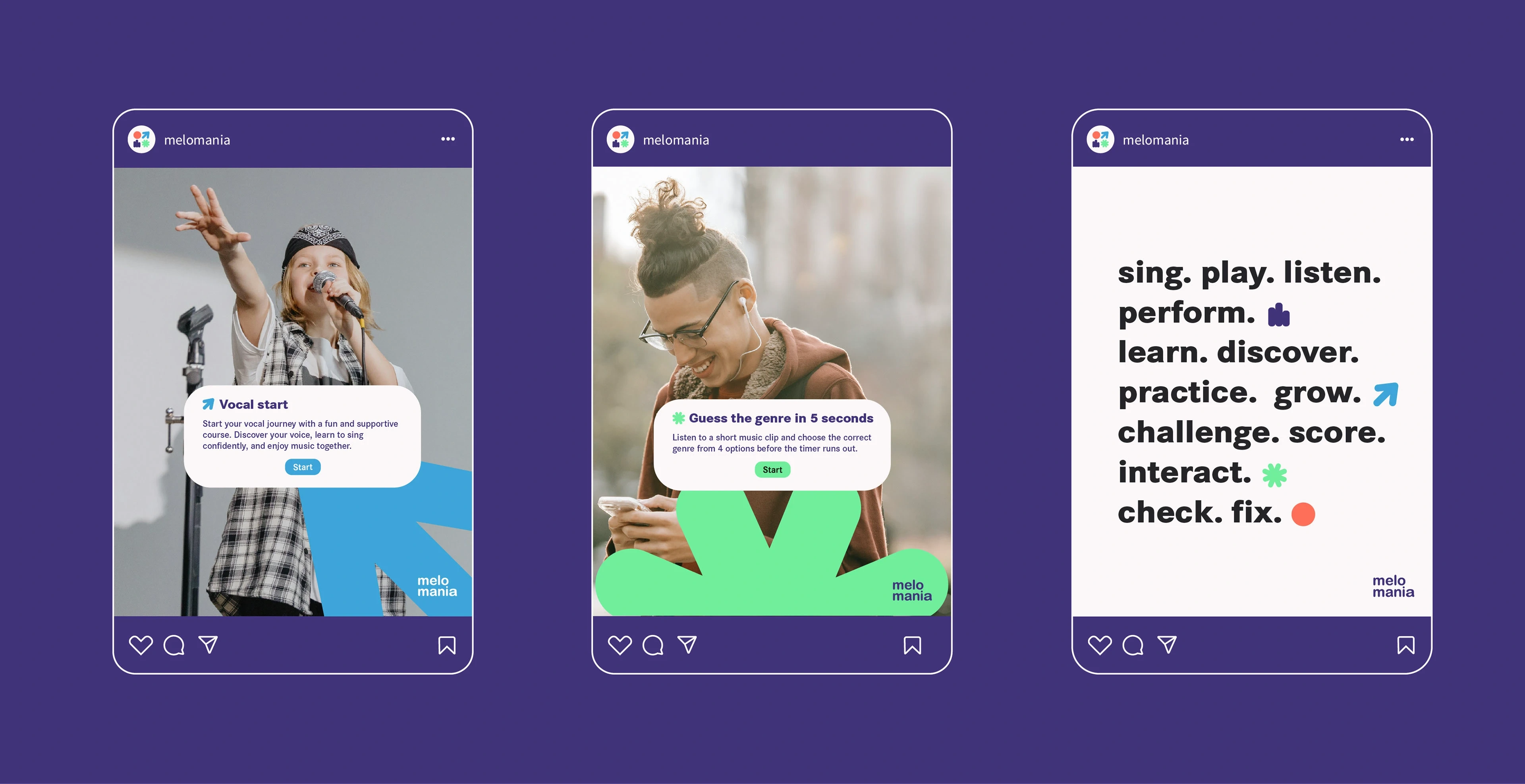 Instagram posts design