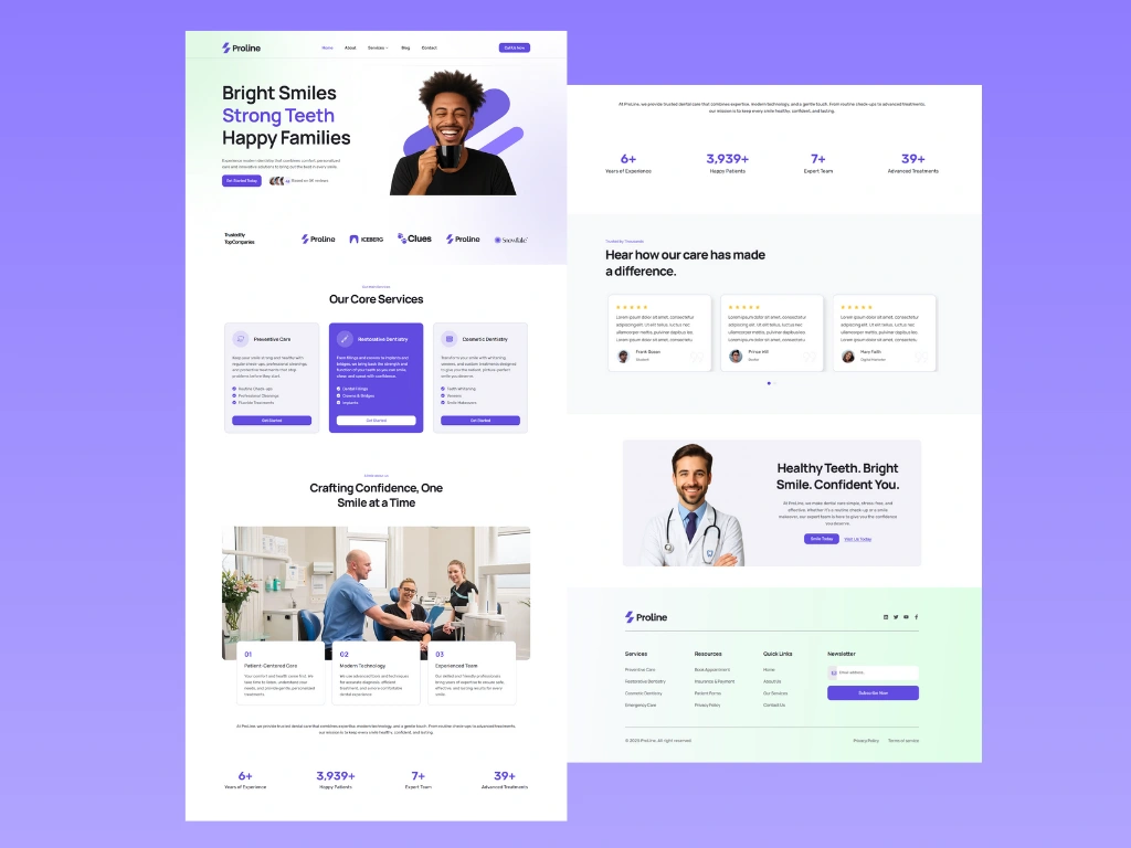 Full Dental Website Design