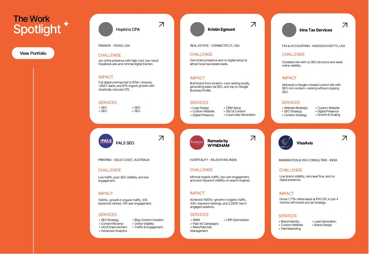 New Website Design - Testimonials