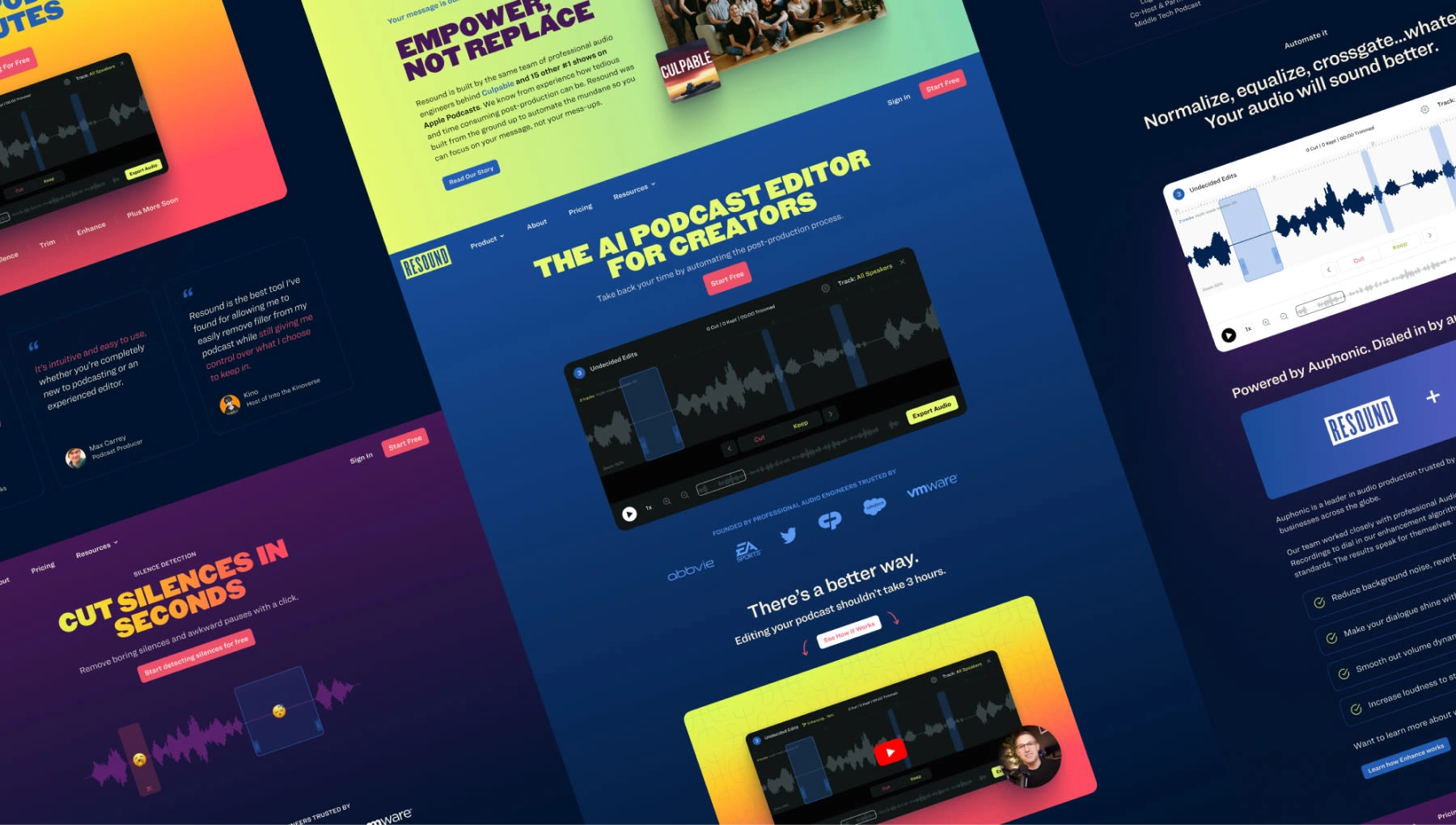 We continued to mature and test our marketing website – adding dedicated feature pages, videos, animation, social proof, partnerships, etc.