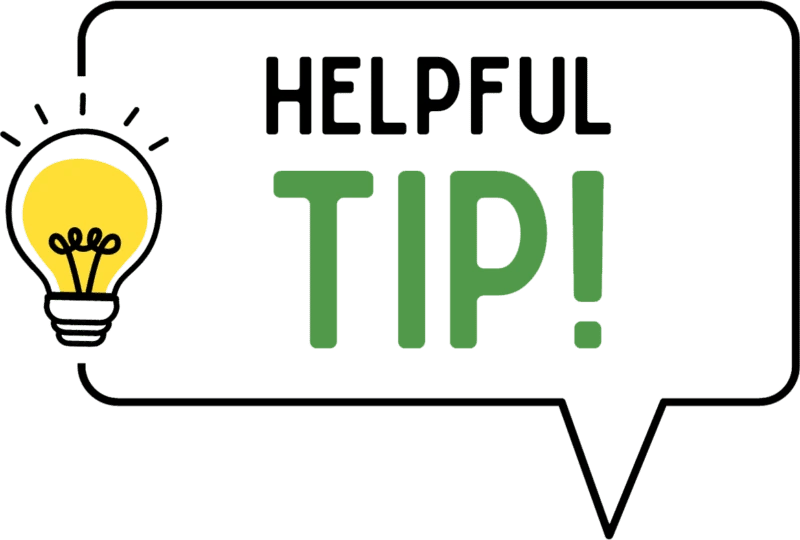 helpful tip