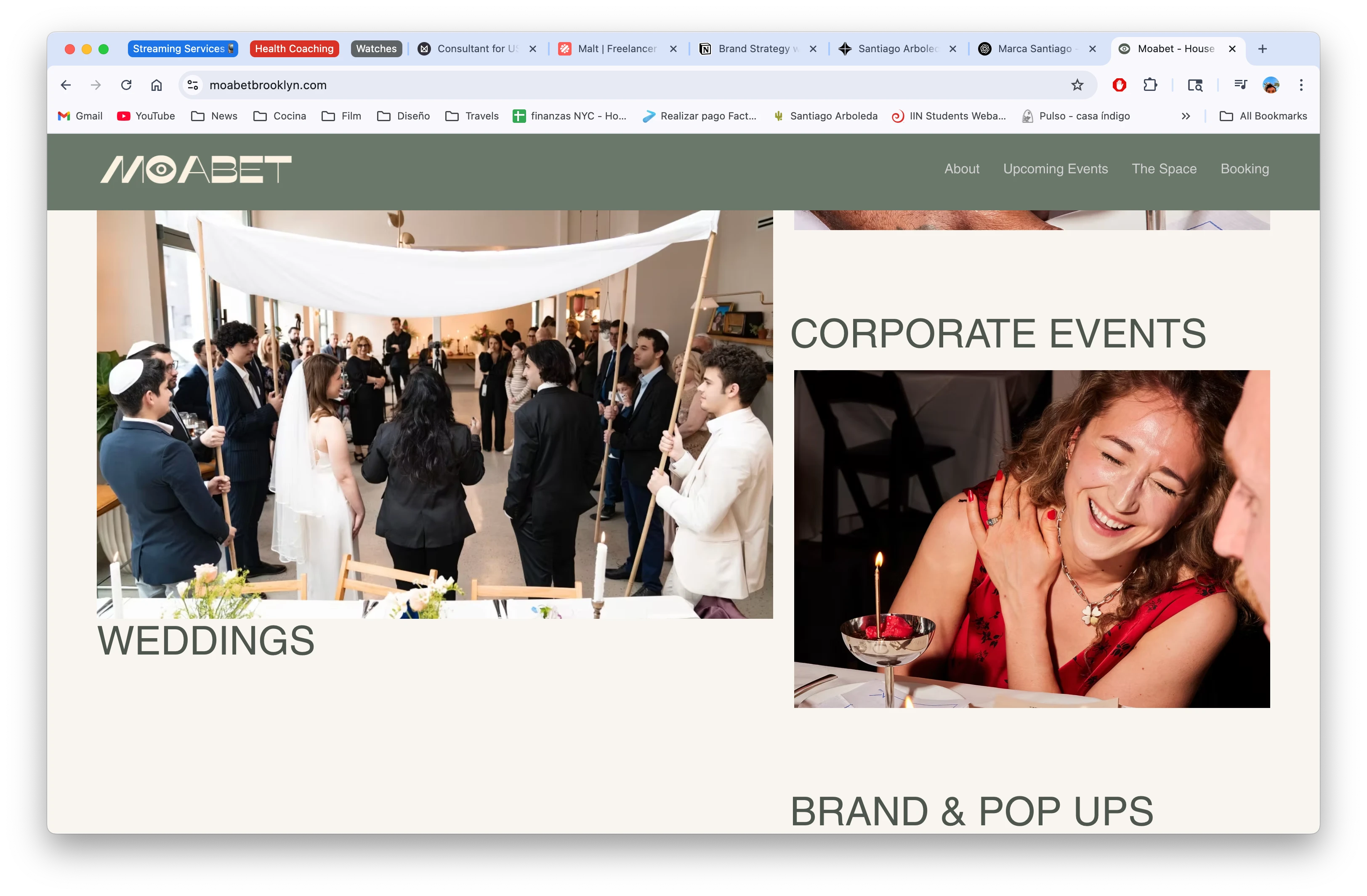 The website and the brand it became