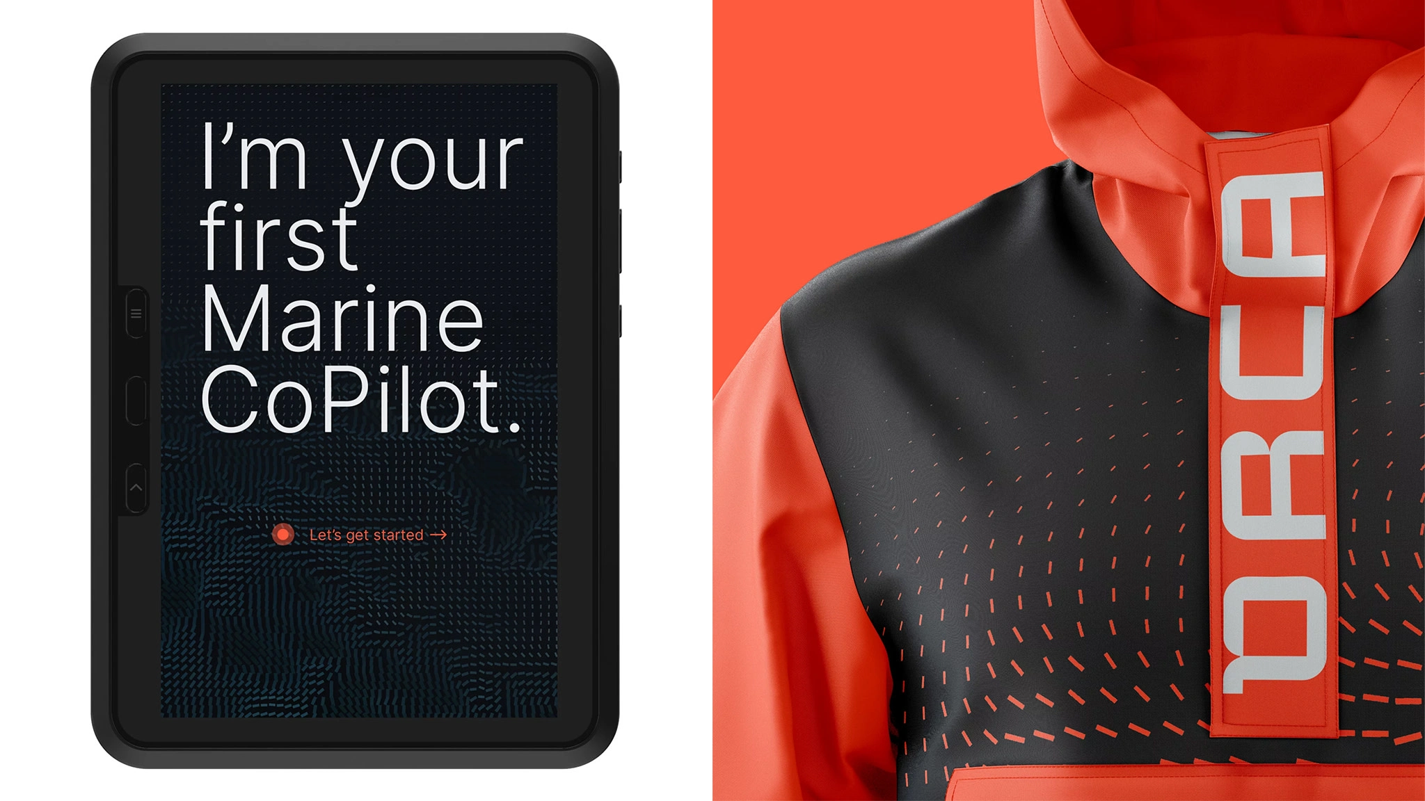 Welcome screen and work wear