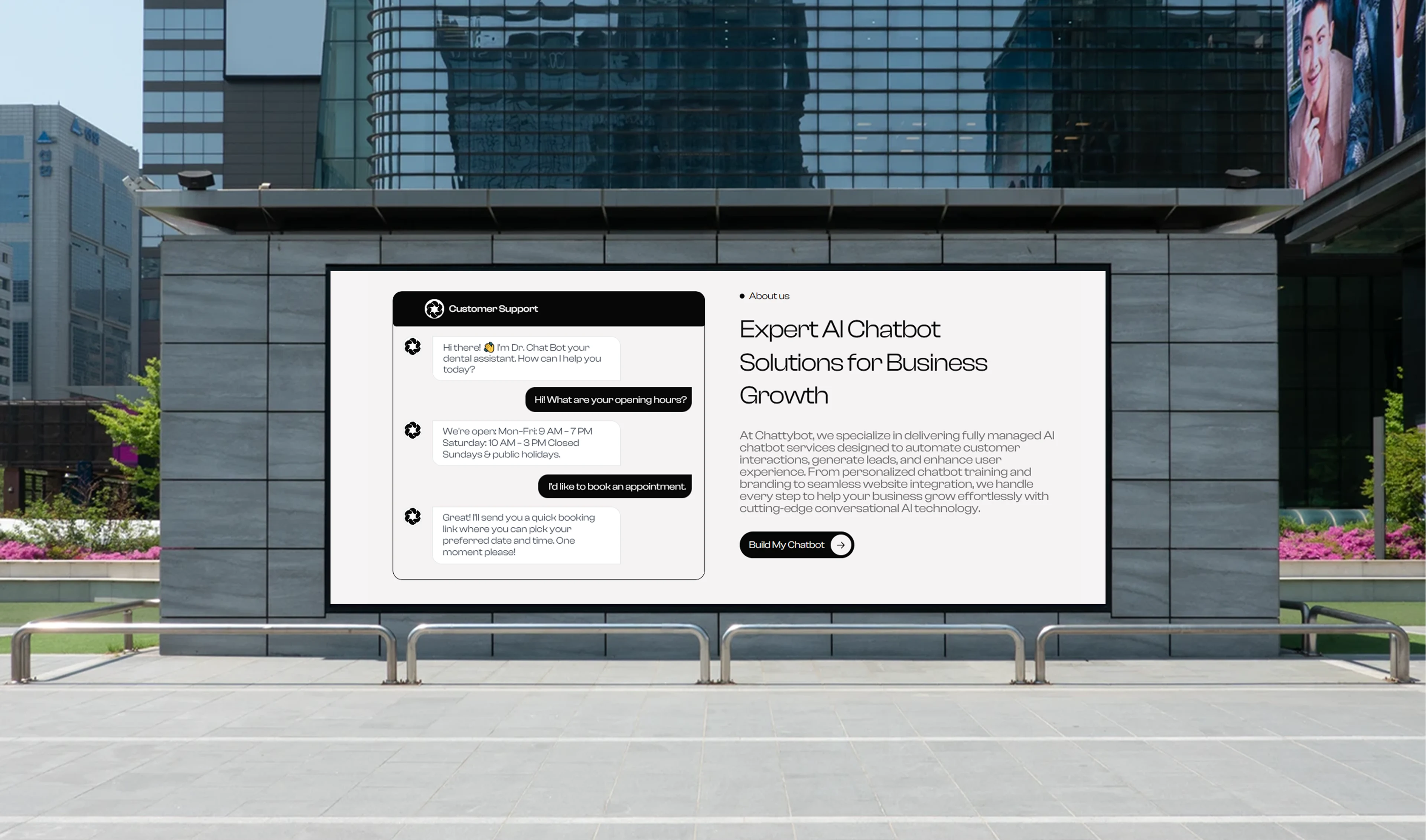 Stop, look, chat with ChattyBot