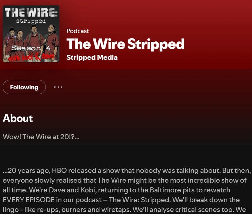 The Wire Stripped: Podcast Spotify
