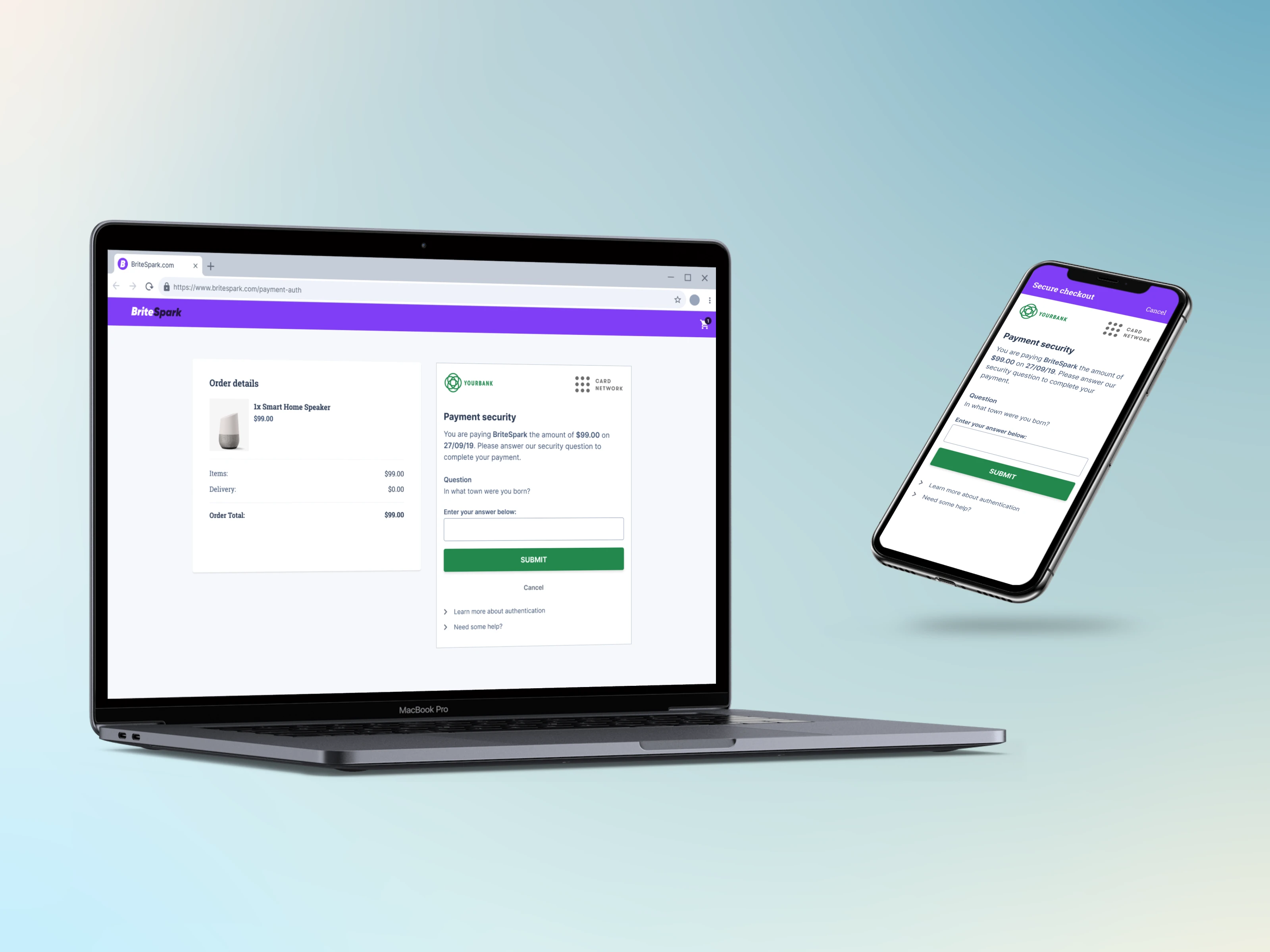 The tempalte had to work on desktop, mobile, game consoles and tablets