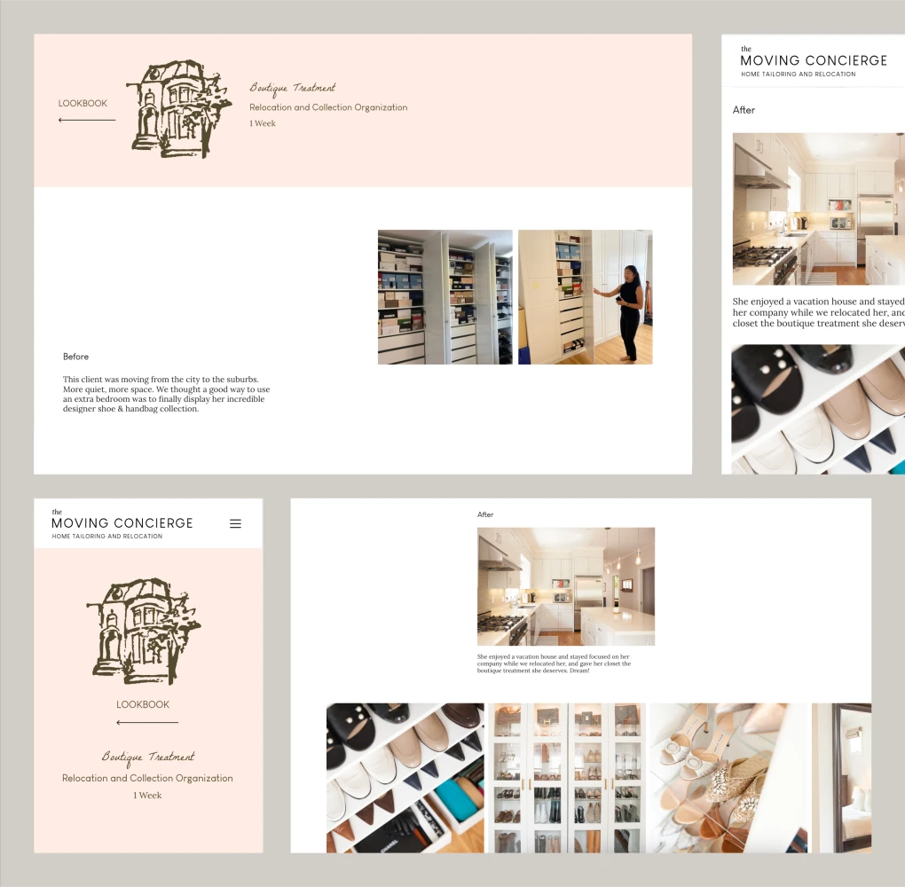 keeping the visual focus and creating the CMS layout took the most time. 