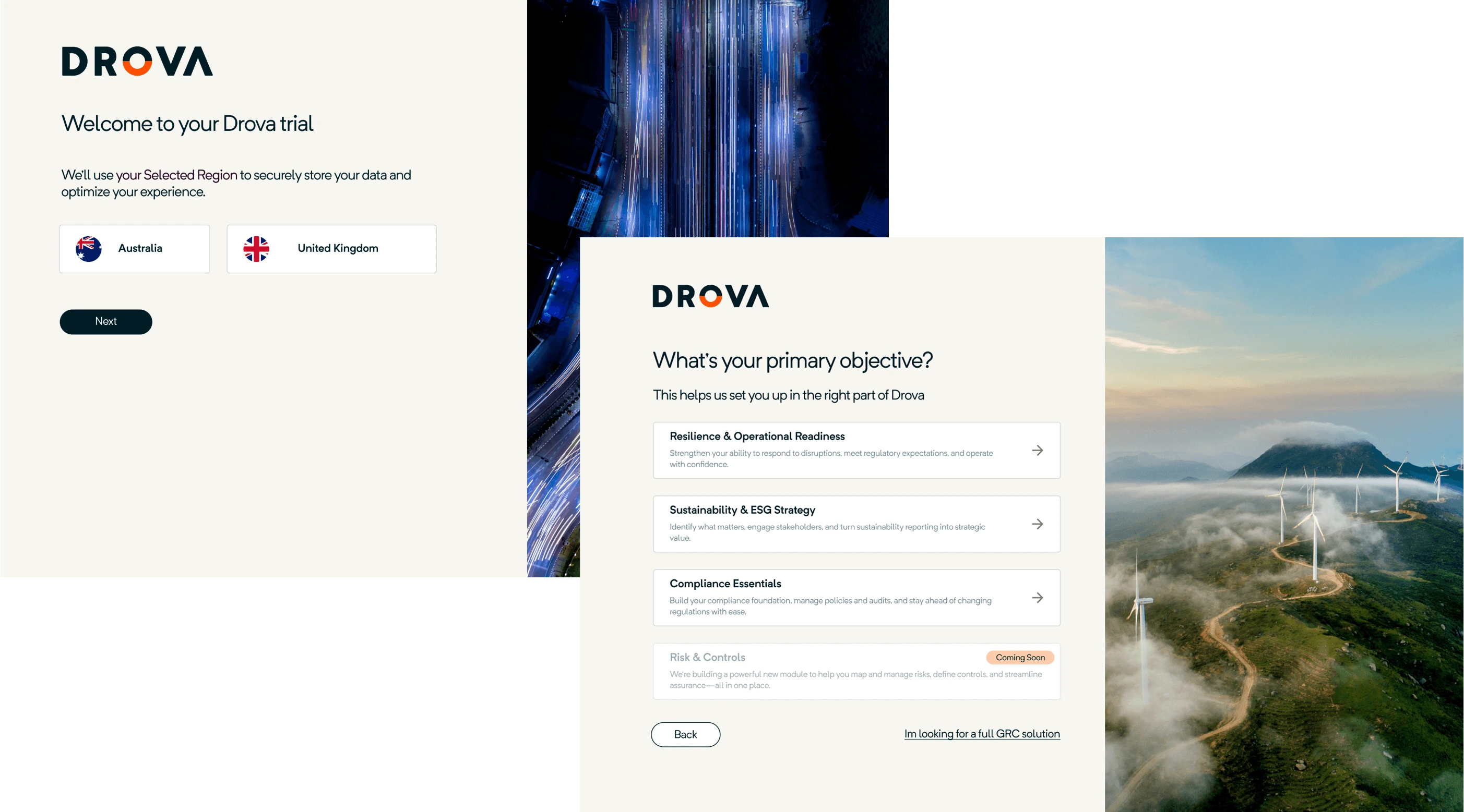 Our initial sign up flow had too many steps 