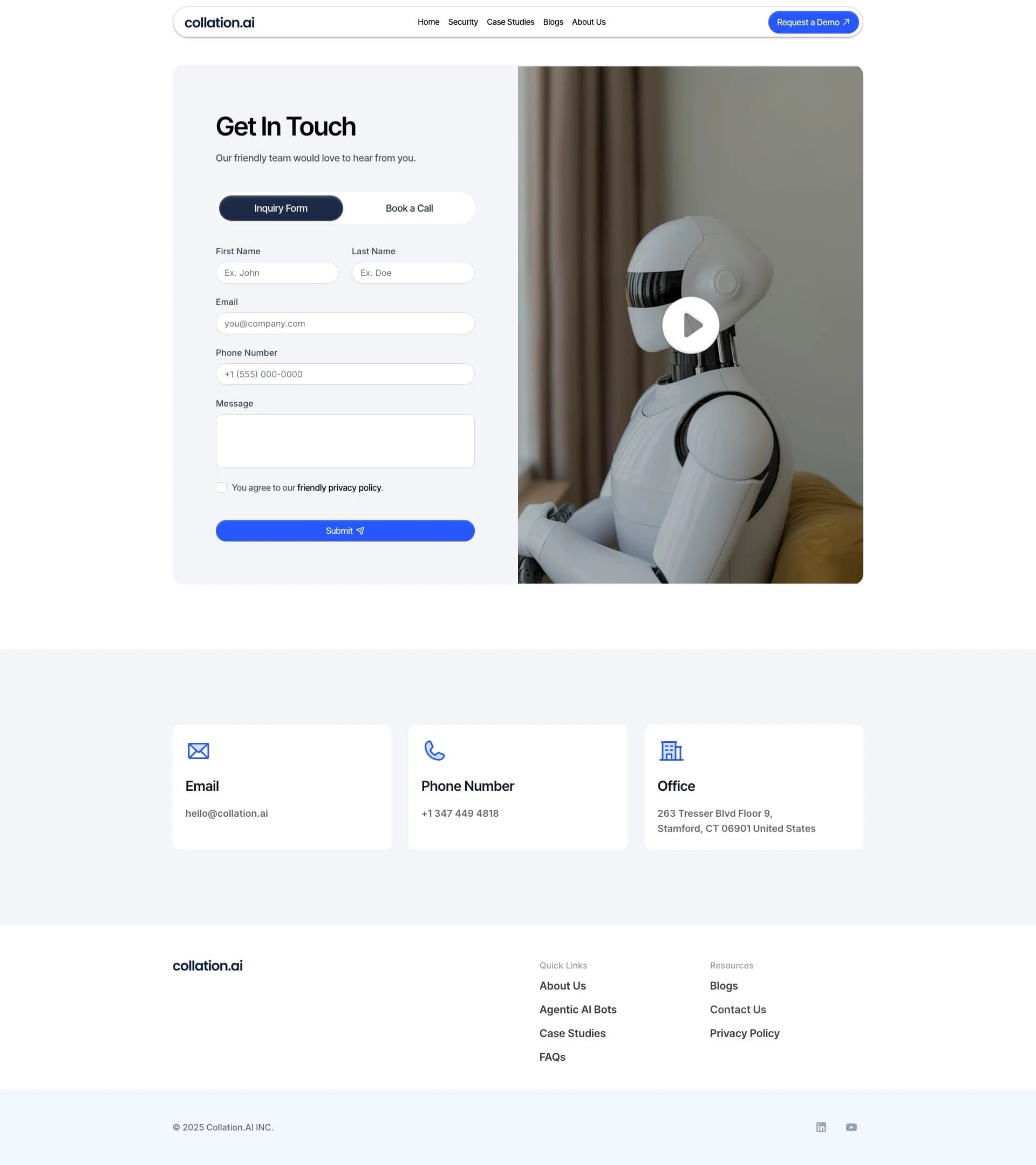 Contact Us - Form