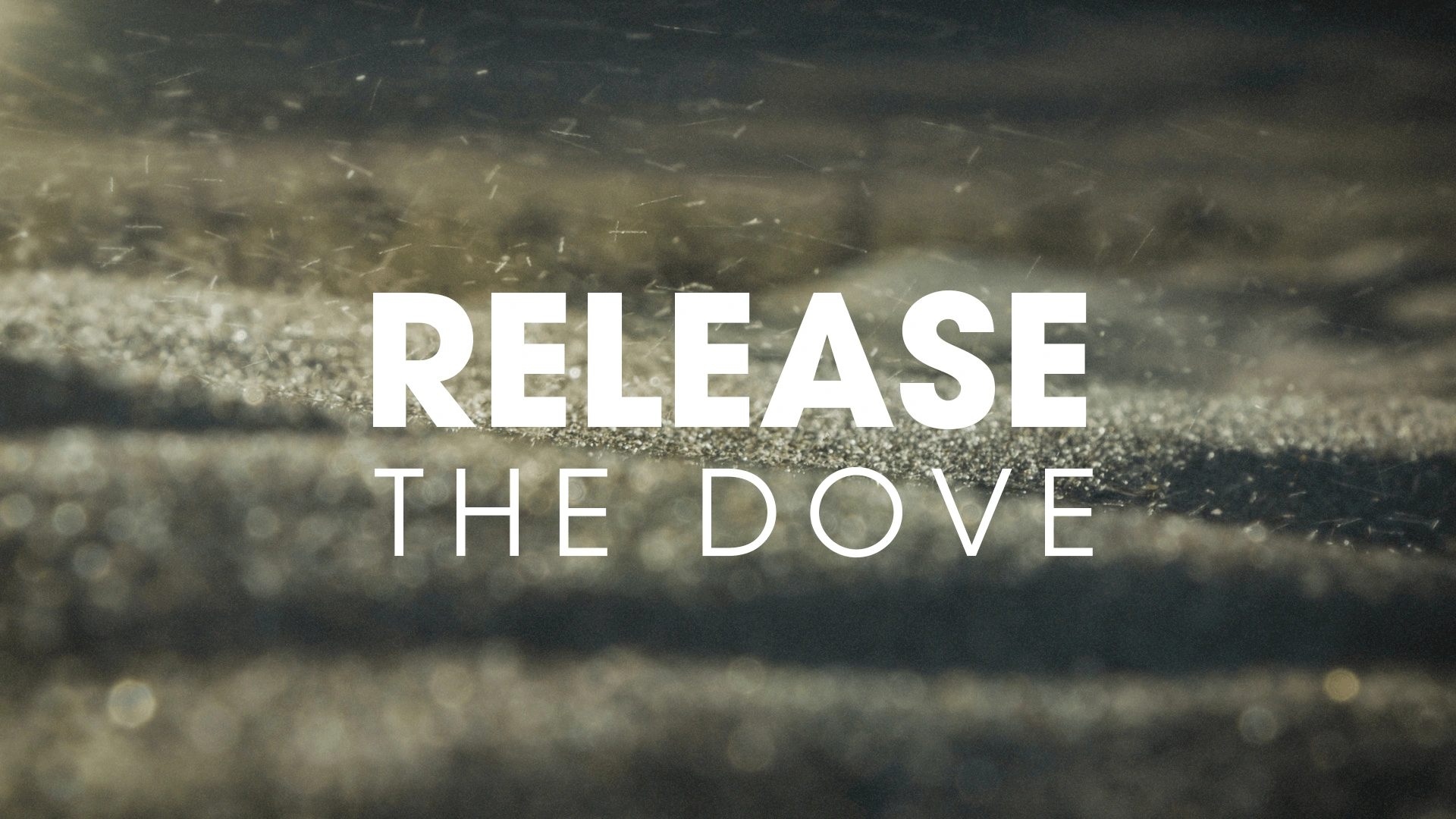 Sermon Graphic: Release The Dove (topic)