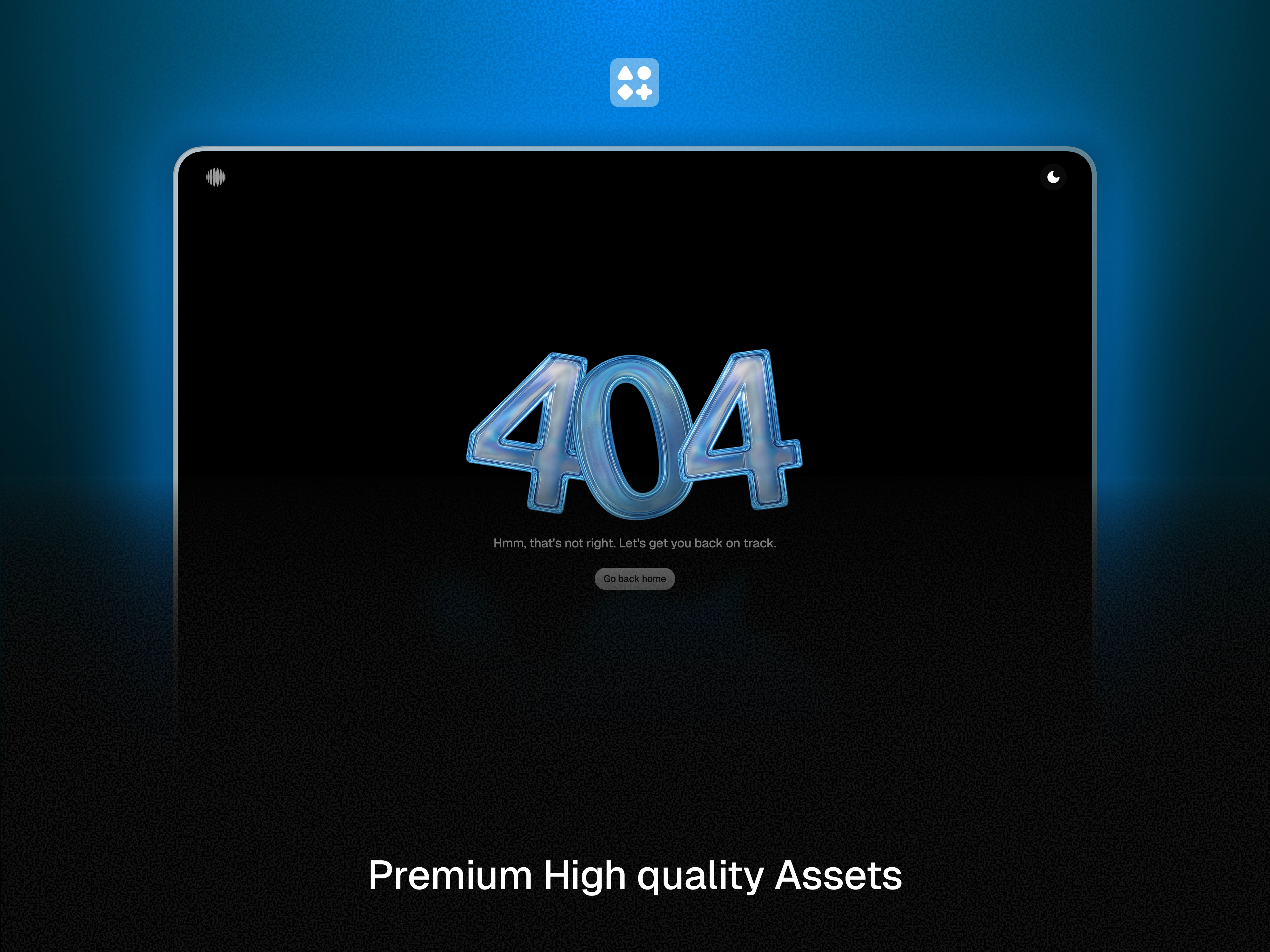 A 404 that doesn’t feel like a dead end. Thoughtful microcopy and immersive visuals guide users back on track without breaking the experience.