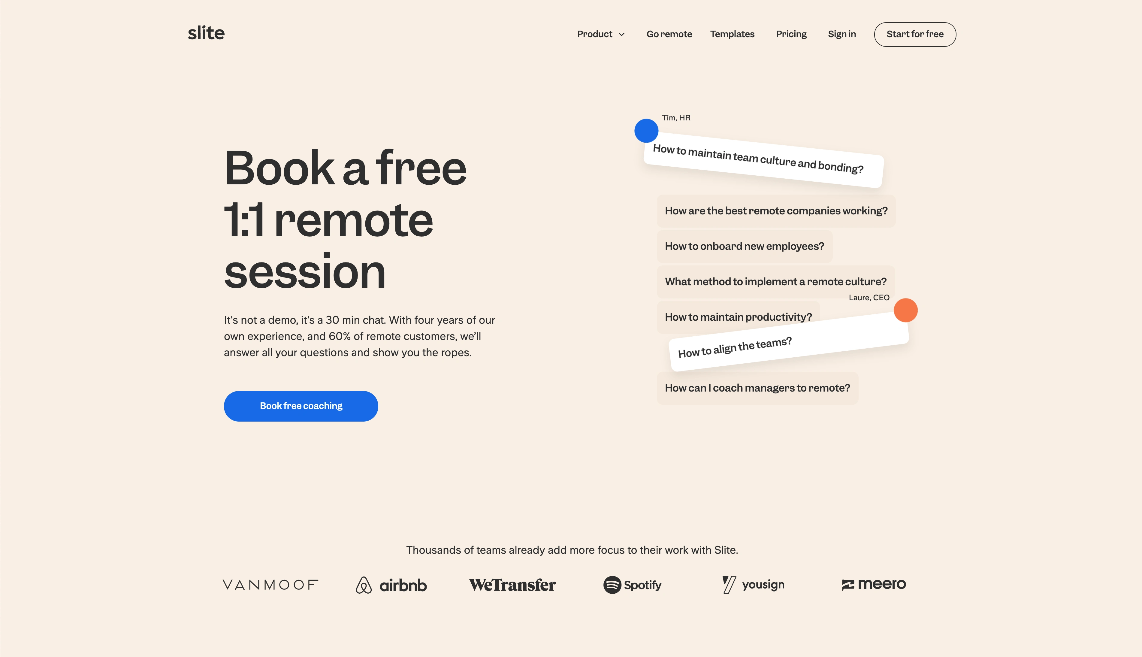 Remote culture demo page