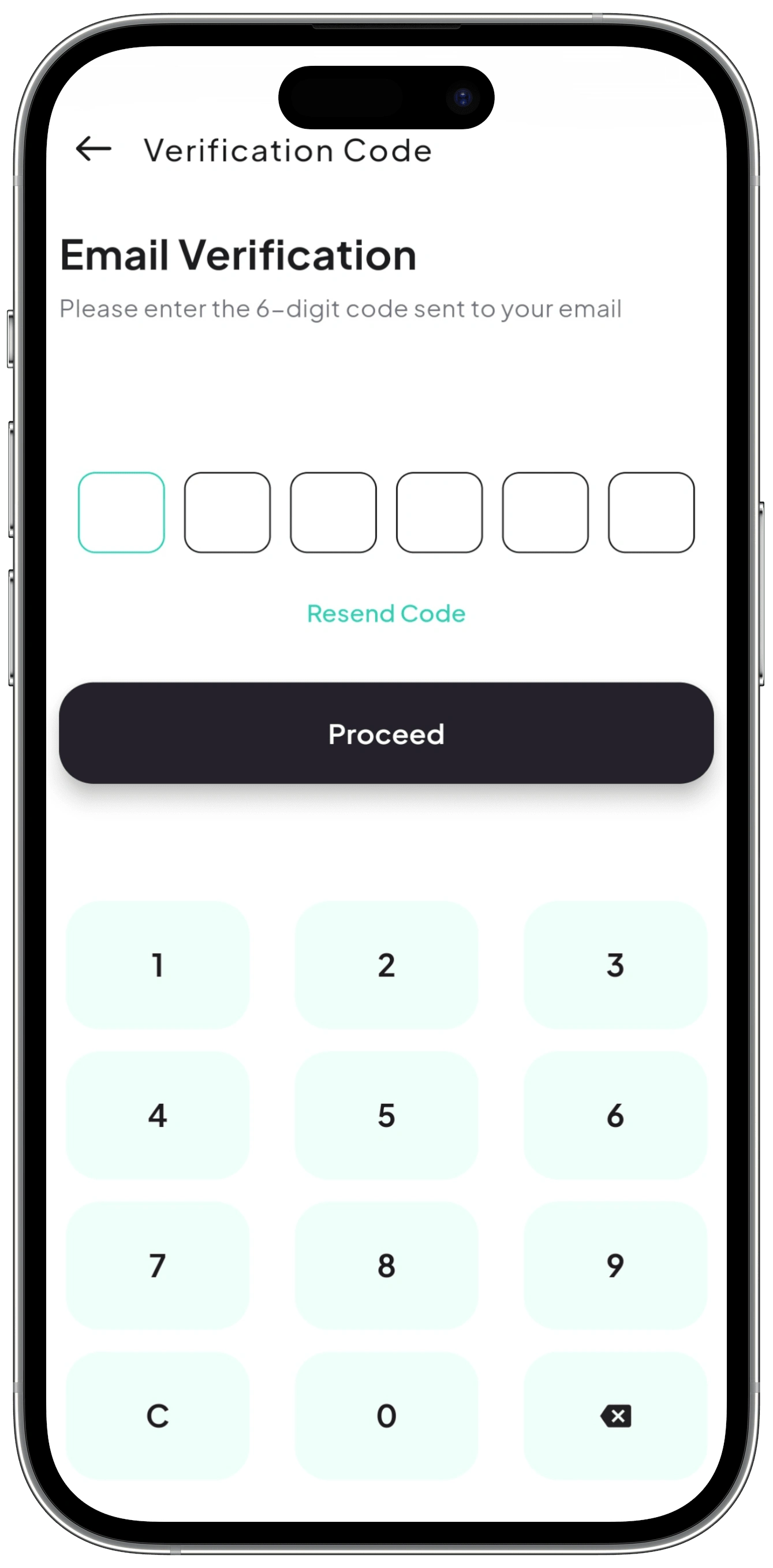 OTP Verification Screen