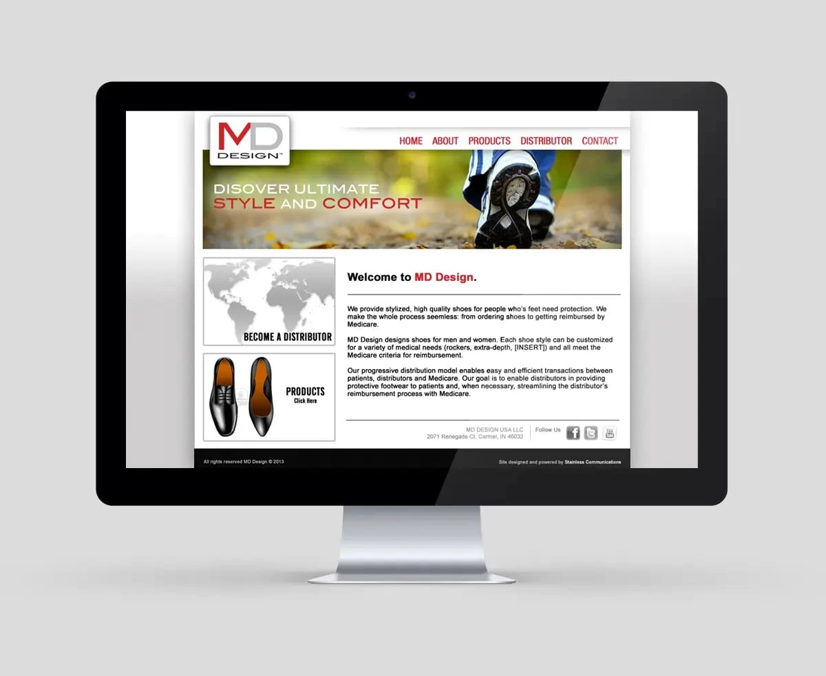 Website - Layout done in Joomla and image enhancement done in Photoshop.