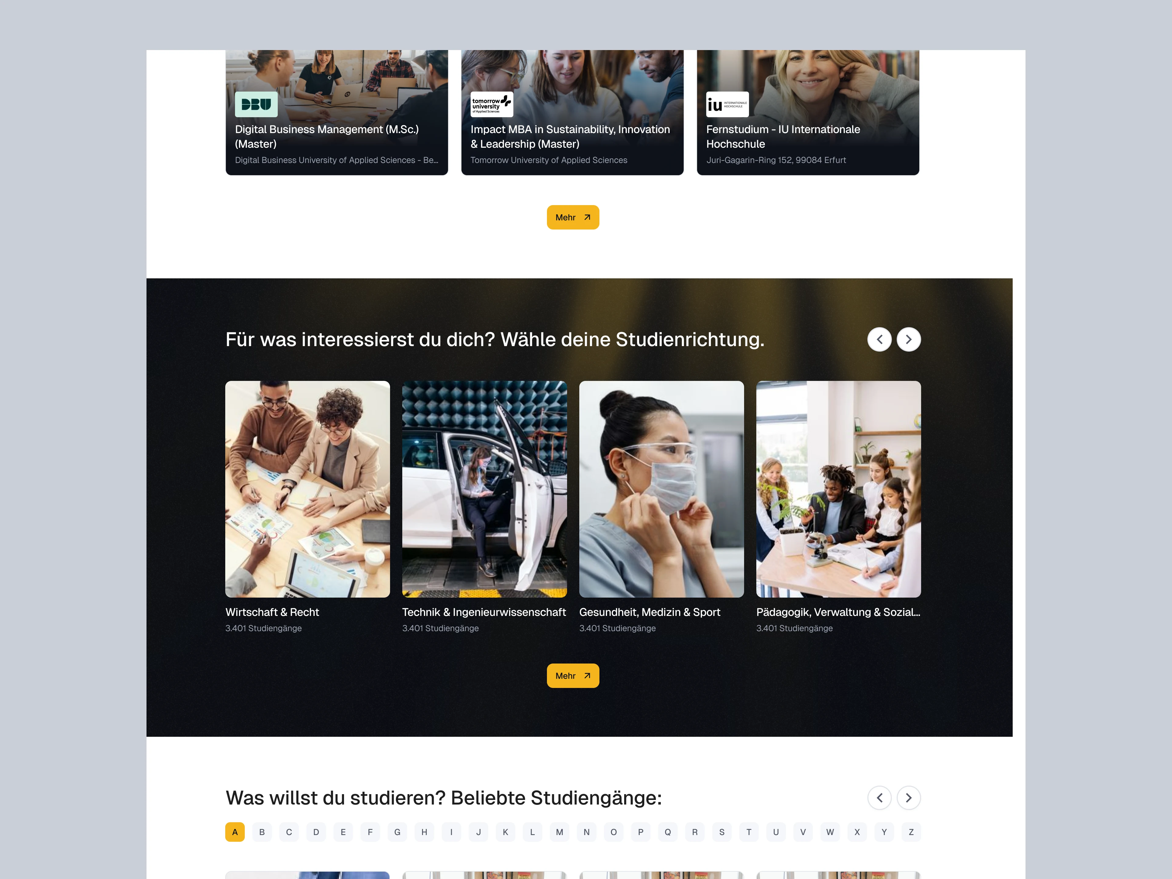 What Are You Interested In? Choose Your Field Of Study.