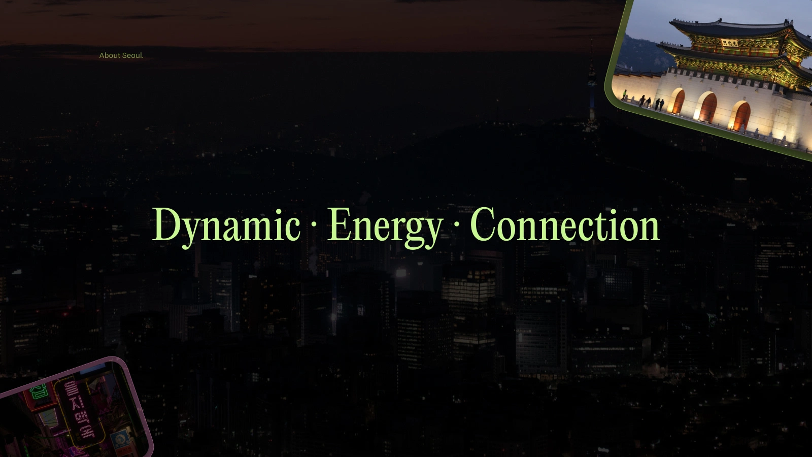 Keywords: Dynamic · Energy · Connection · Night Vibes