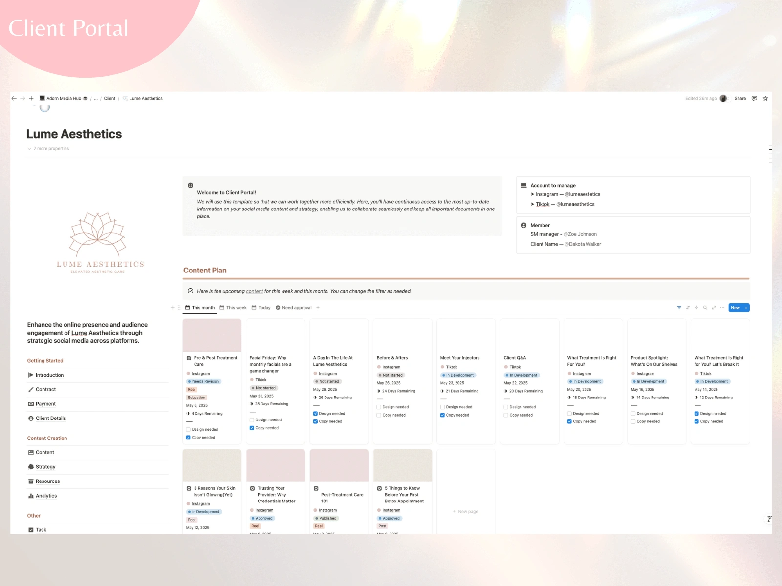 Notion Portal
