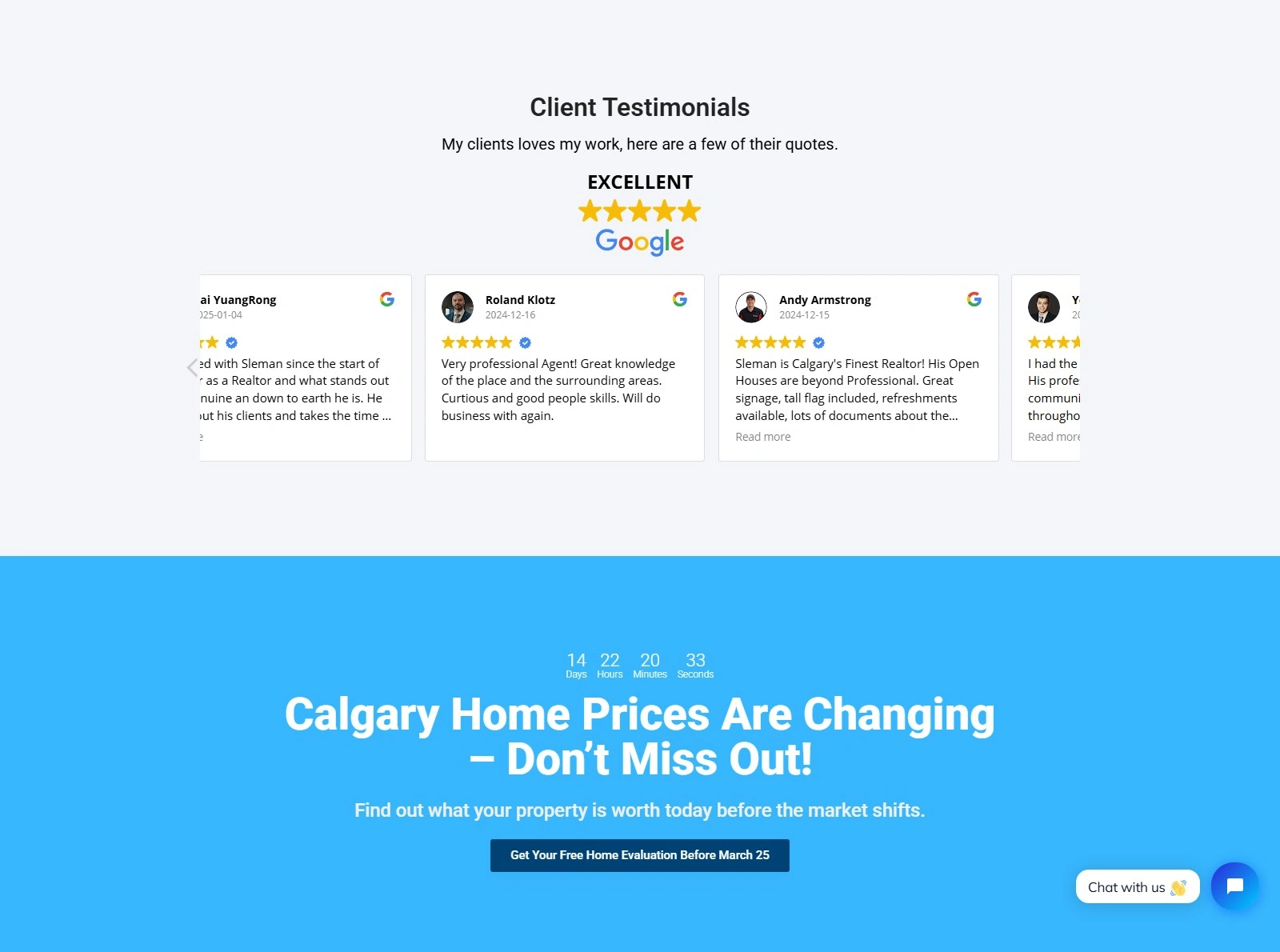 Trust Section and CTA