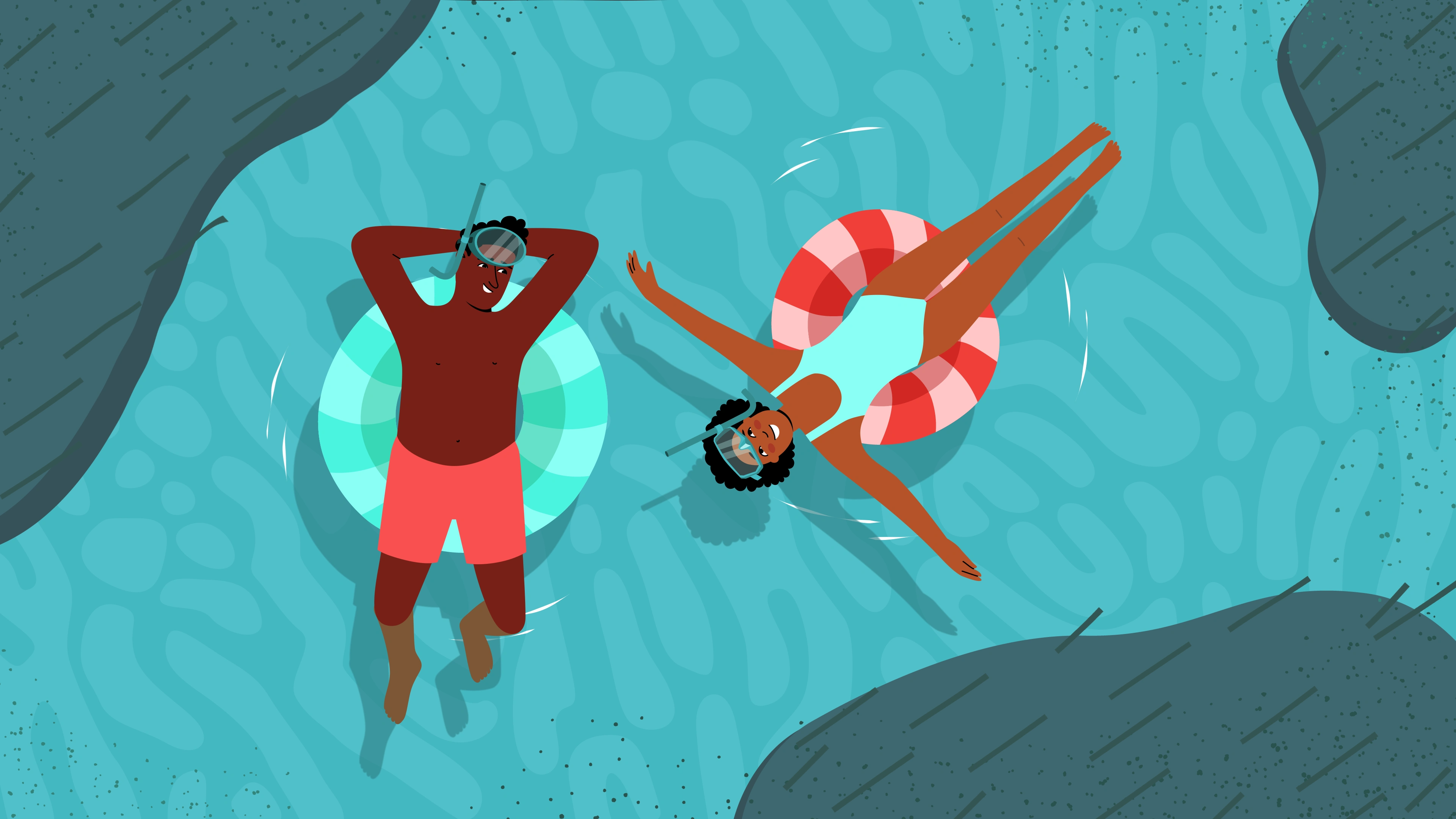 Cyclades Preservation Fund & easyJet - Deeply in Love / Illustration, animation, art direction, script writing by Alexia Barakou