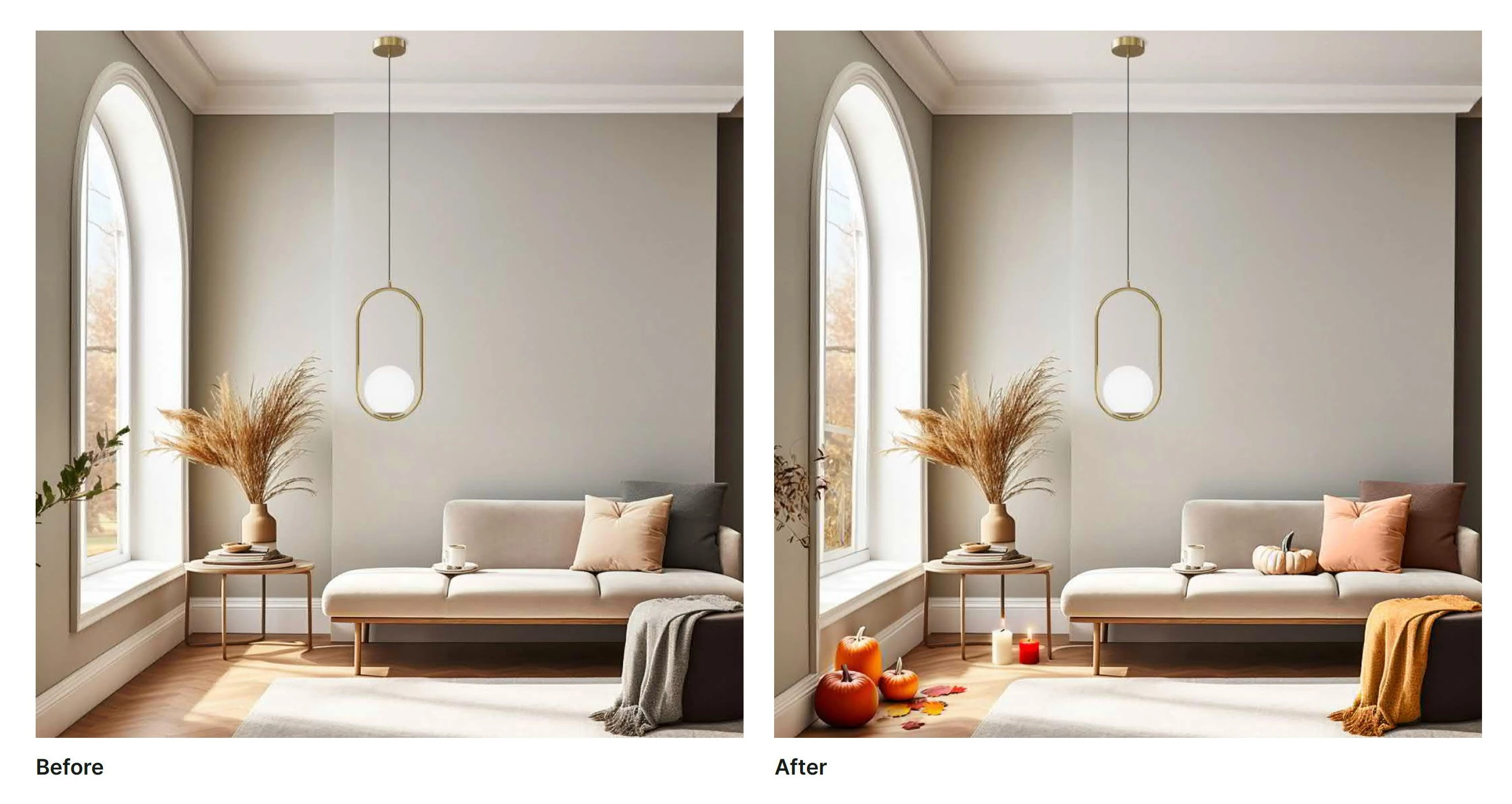 Before & After photos of Jewels and Pearls Fall Product Image
