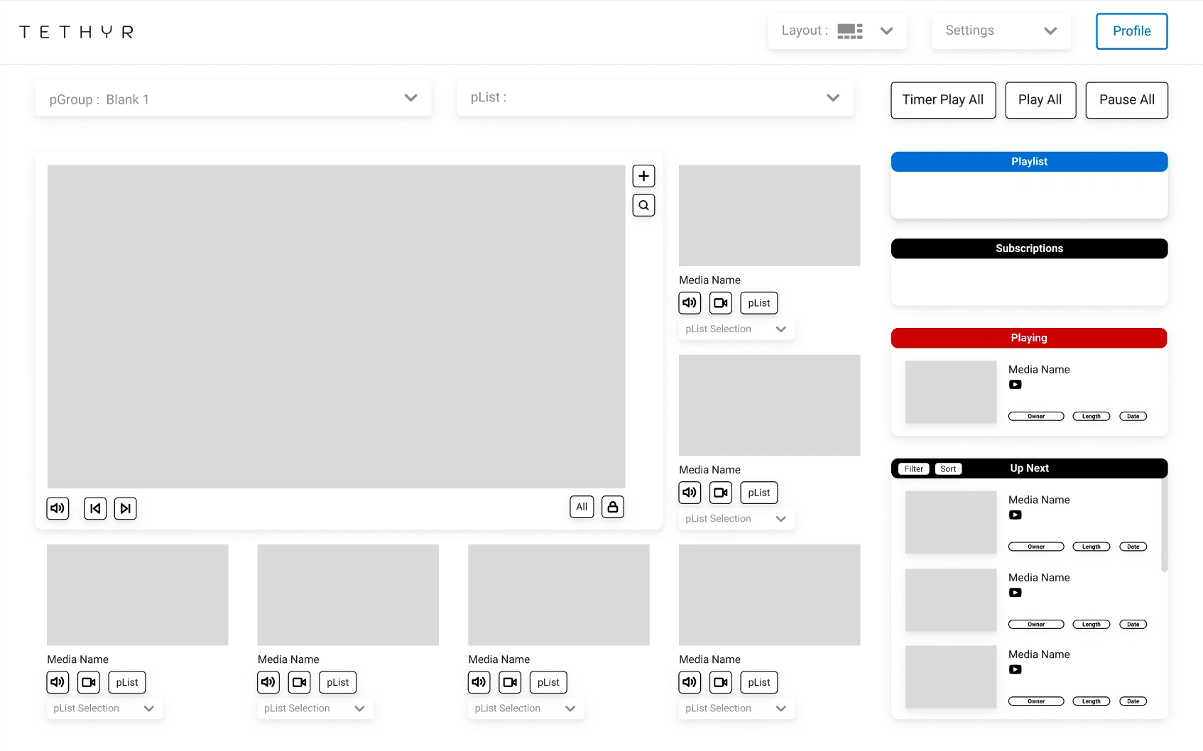 Simultaneously stream seven different videos, docs, or podcasts at once. Easily switch between them.