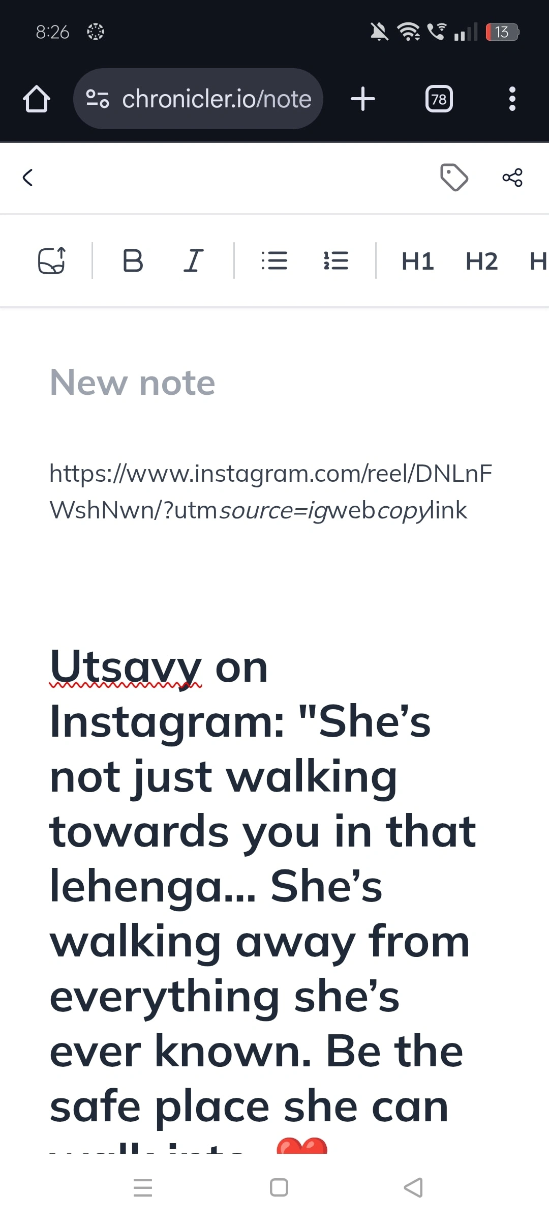Link Scraping 
