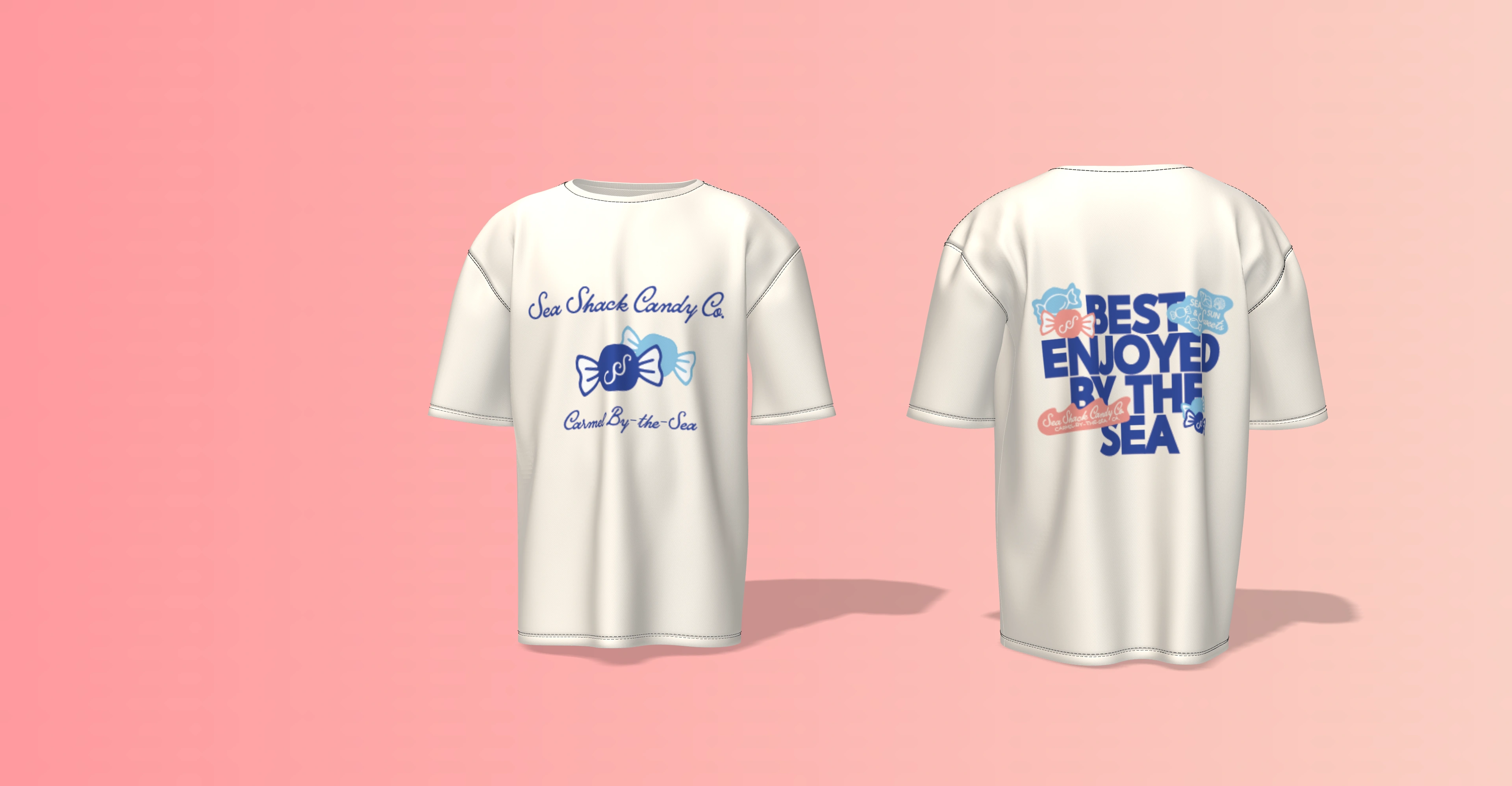 Merchandise design - Also designed hoodies and hats.