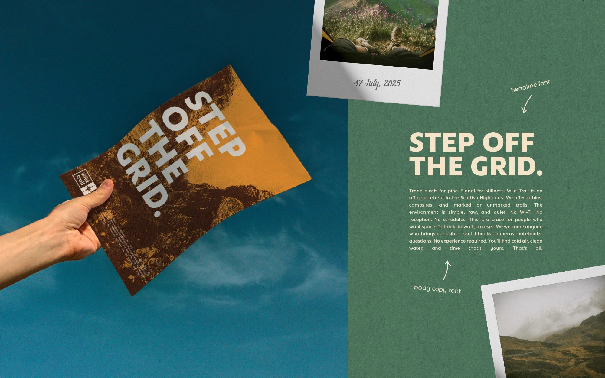 Poster design & typography pairing