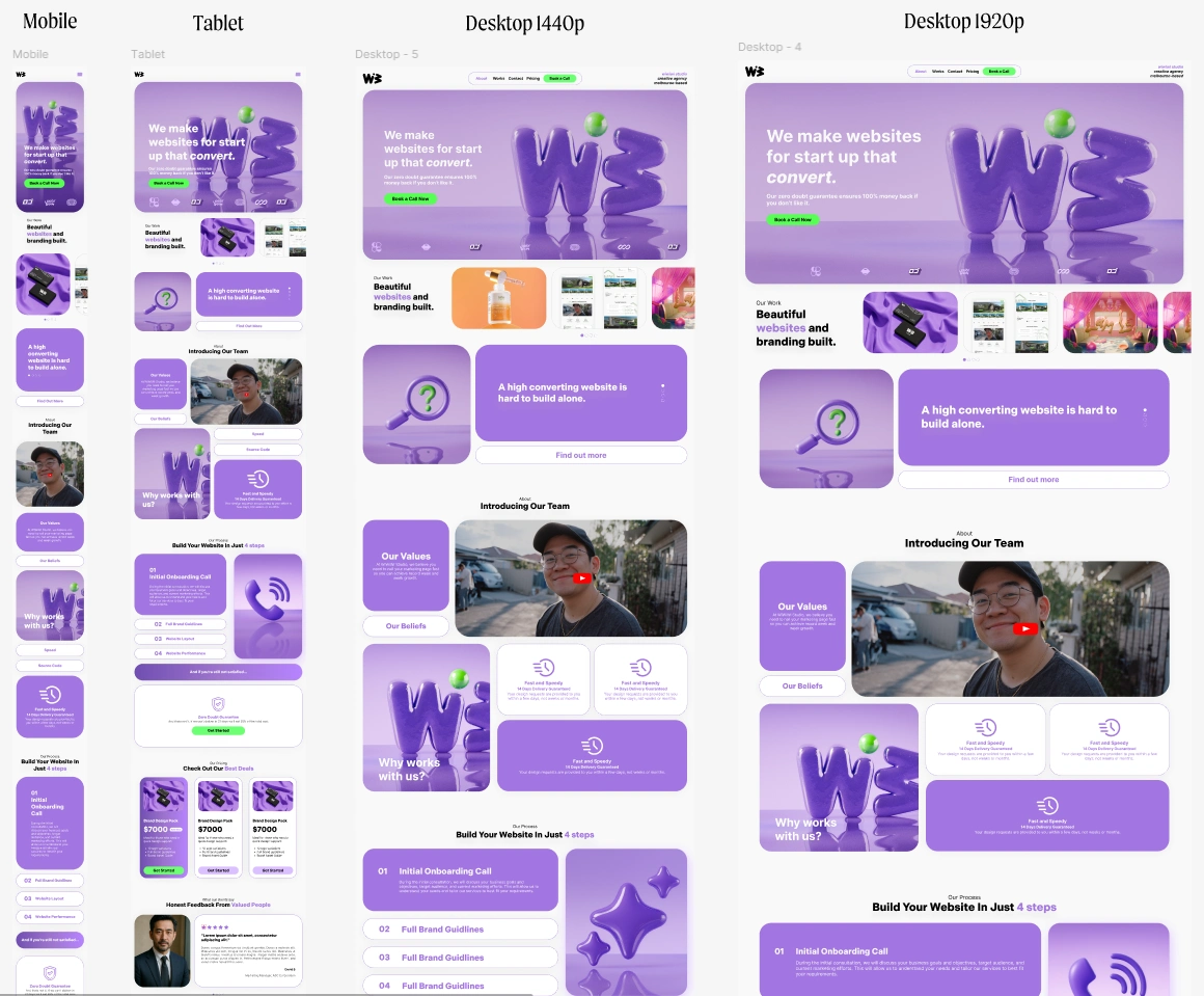wiwiwi studio fully responsive design